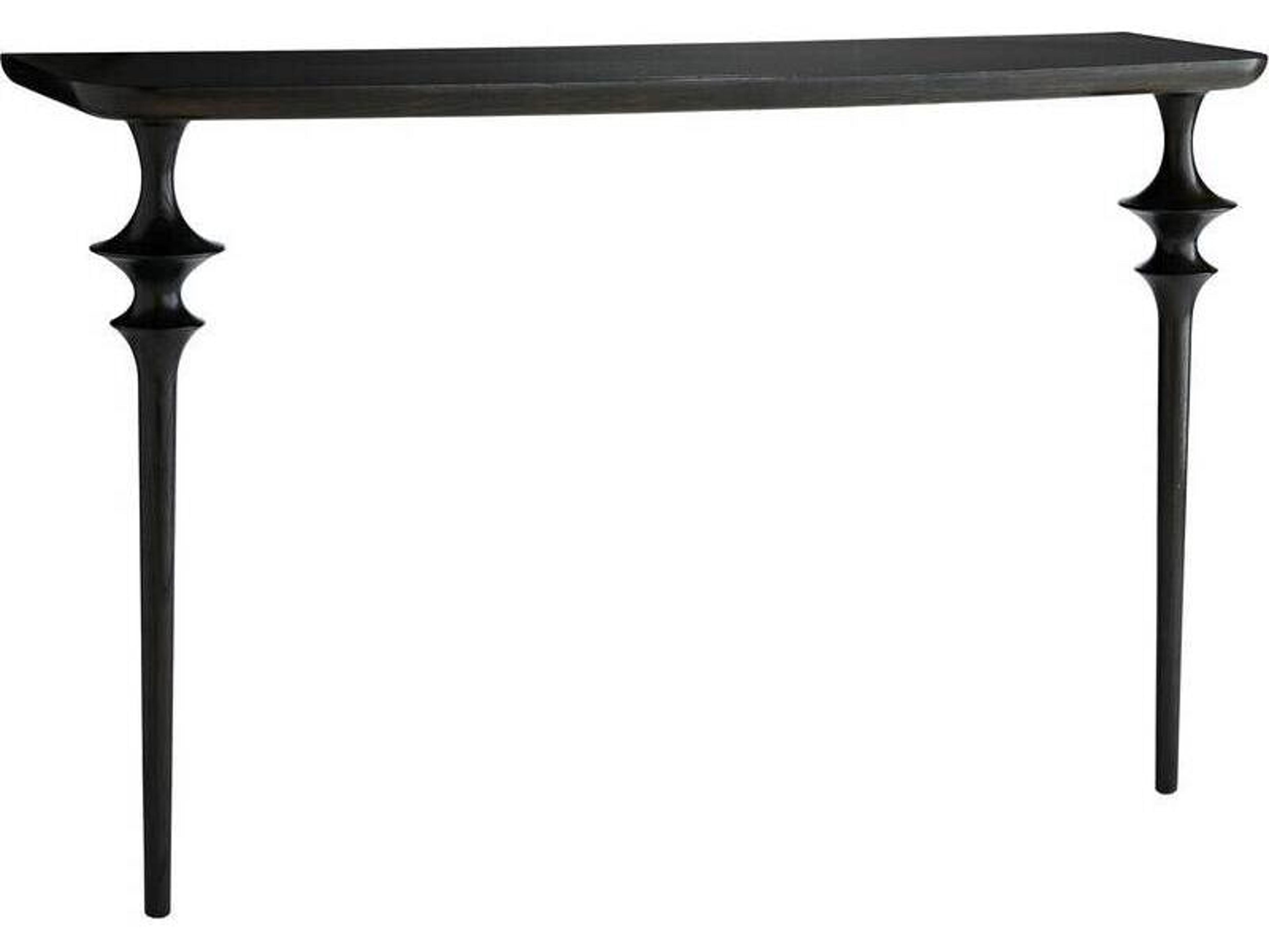 Arteriors Home Rectangular Wood Sable Villegas Console Table