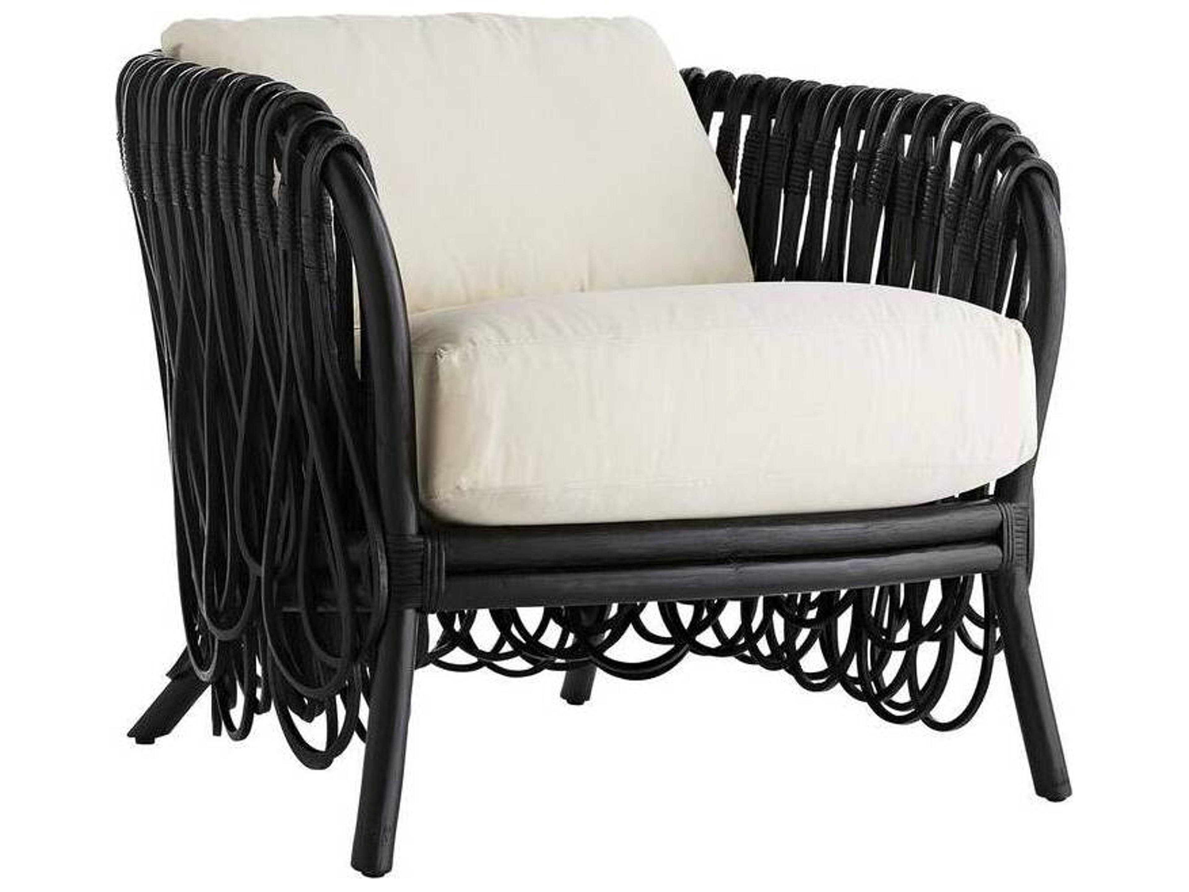 Arteriors Home Strata Black Accent Chair
