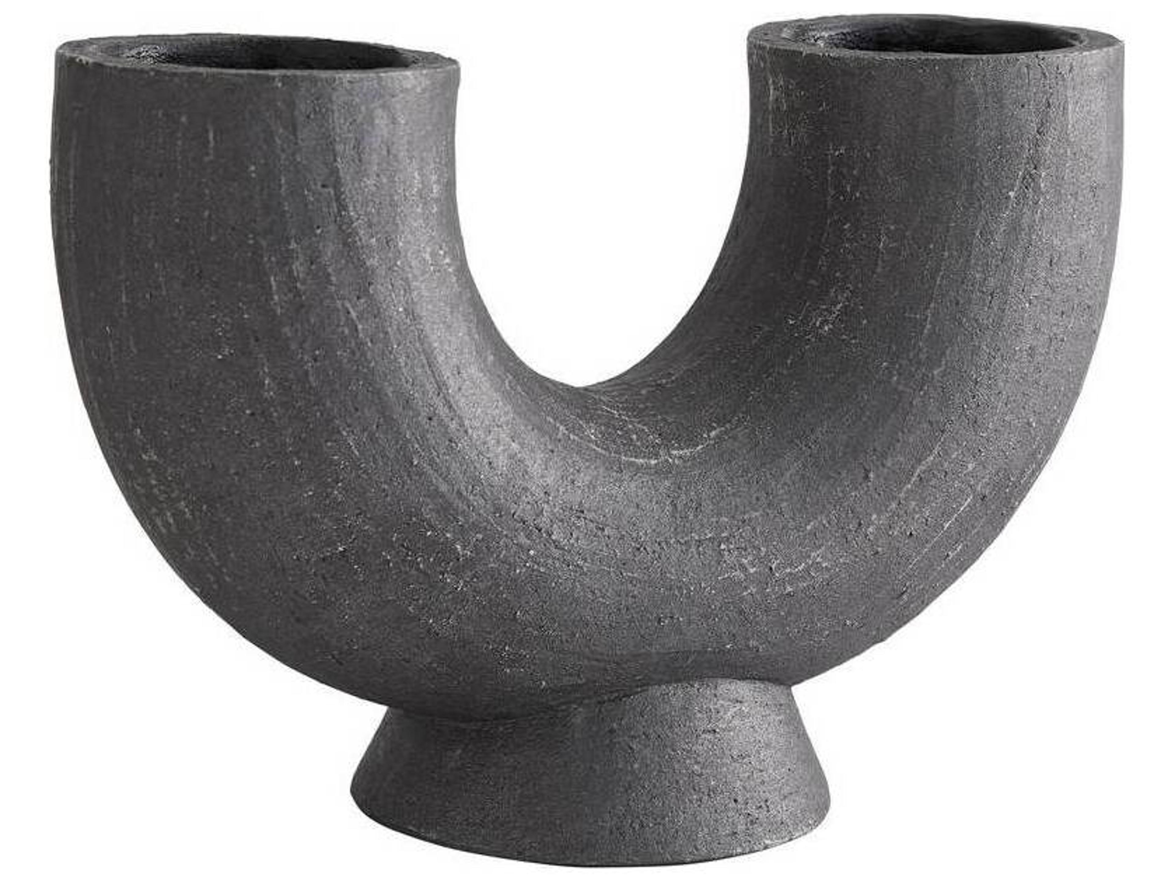 Arteriors Home Damien Matte Charcoal Sculpture