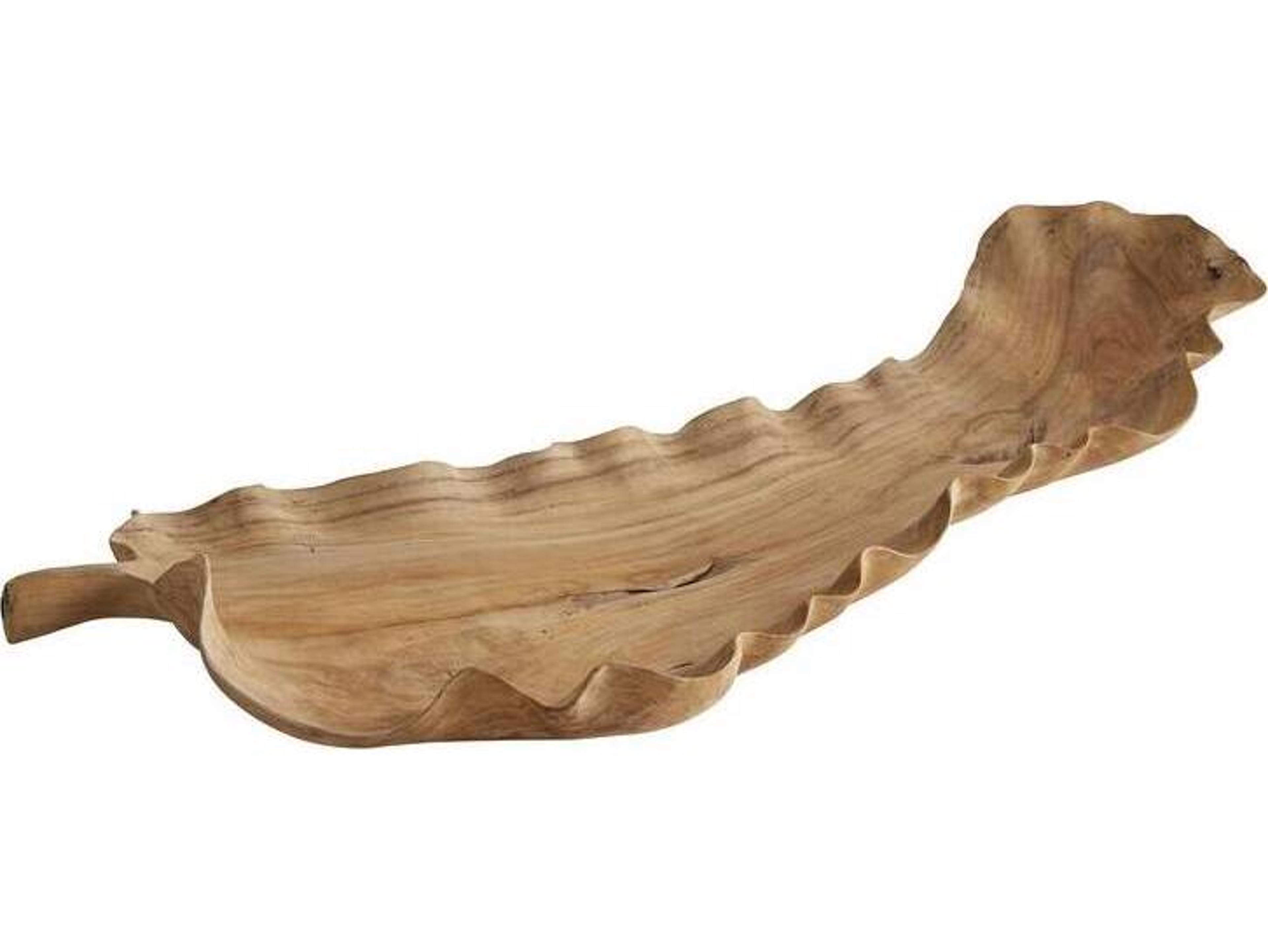 Arteriors Home Dugan Natural Teak Wood Centerpiece