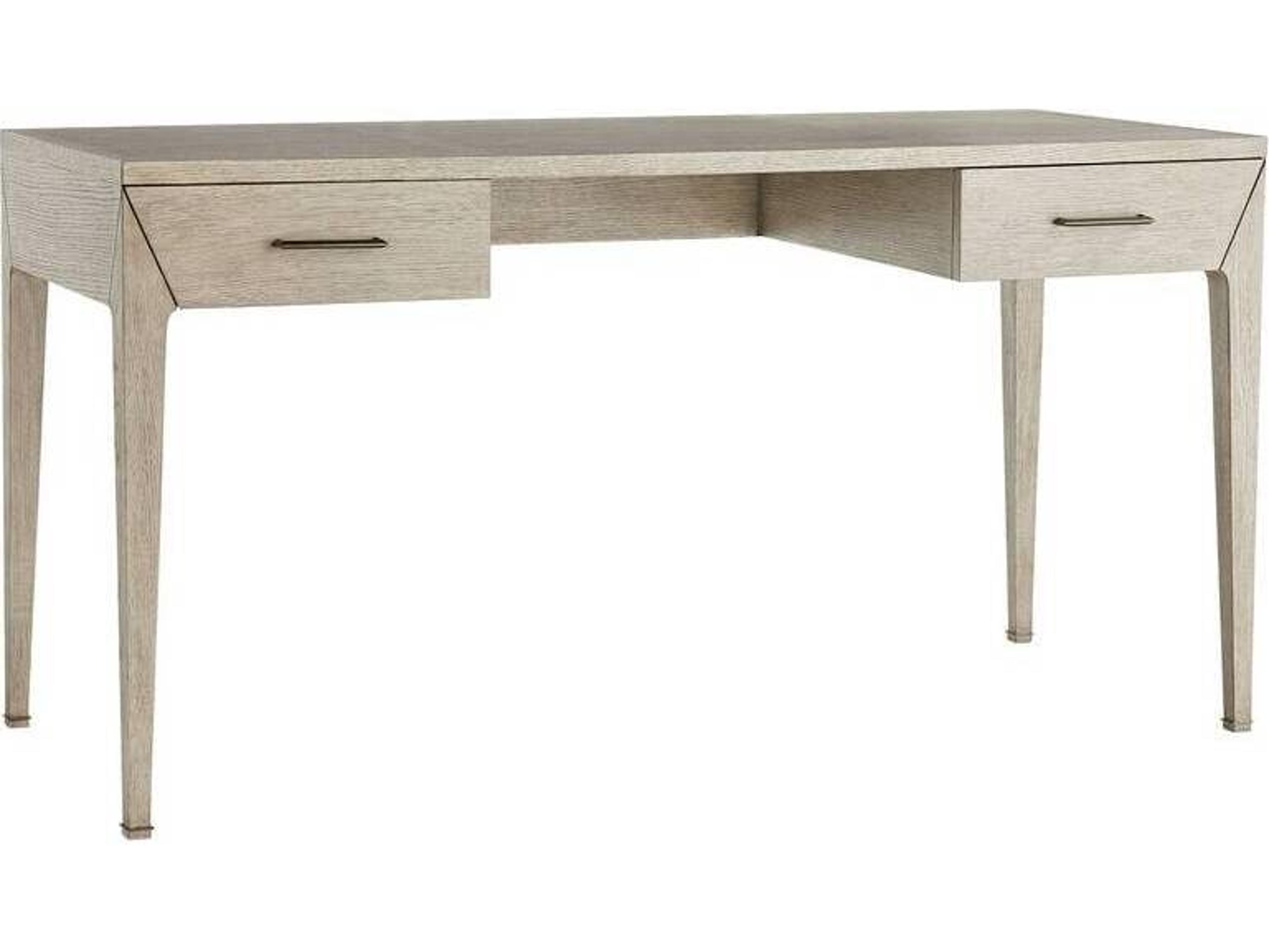 Arteriors Home Smoke Beige Oak Wood Secretary Desk Dublin