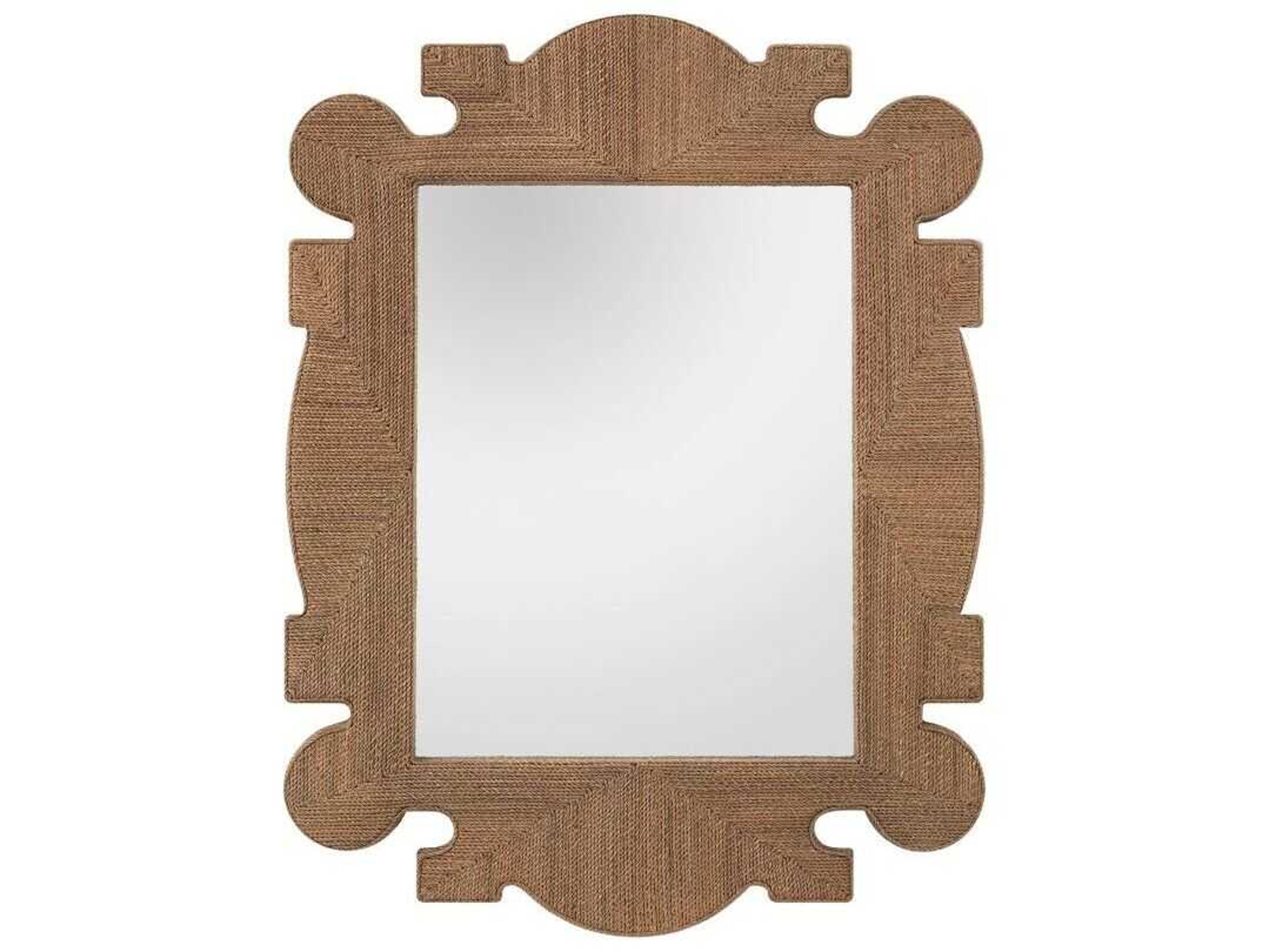 Arteriors Home Mowgli Tobacco Stained Rectangular Wall Mirror