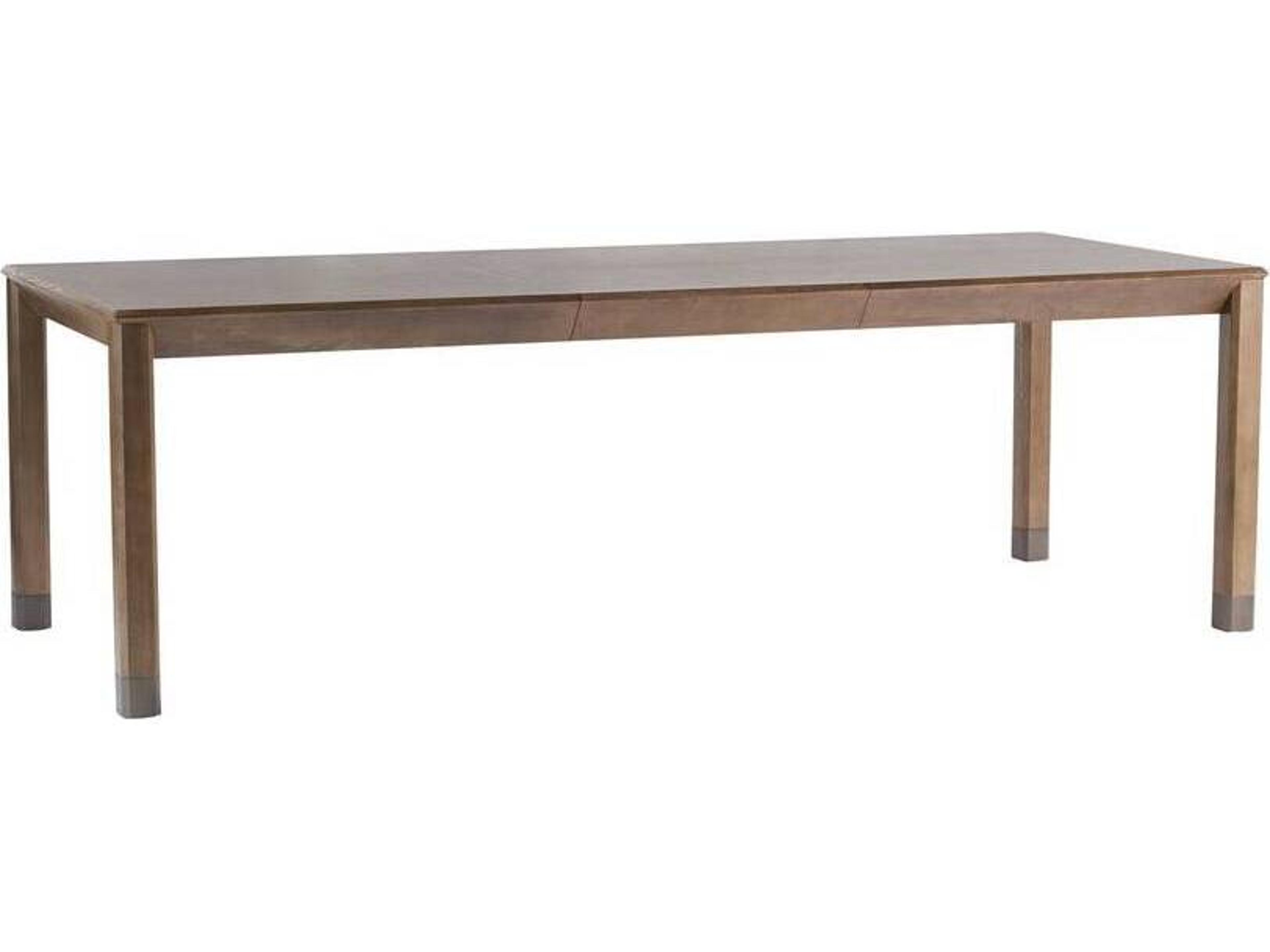 Arteriors Home Springer Rectangular Wood Tortoise Dining Table