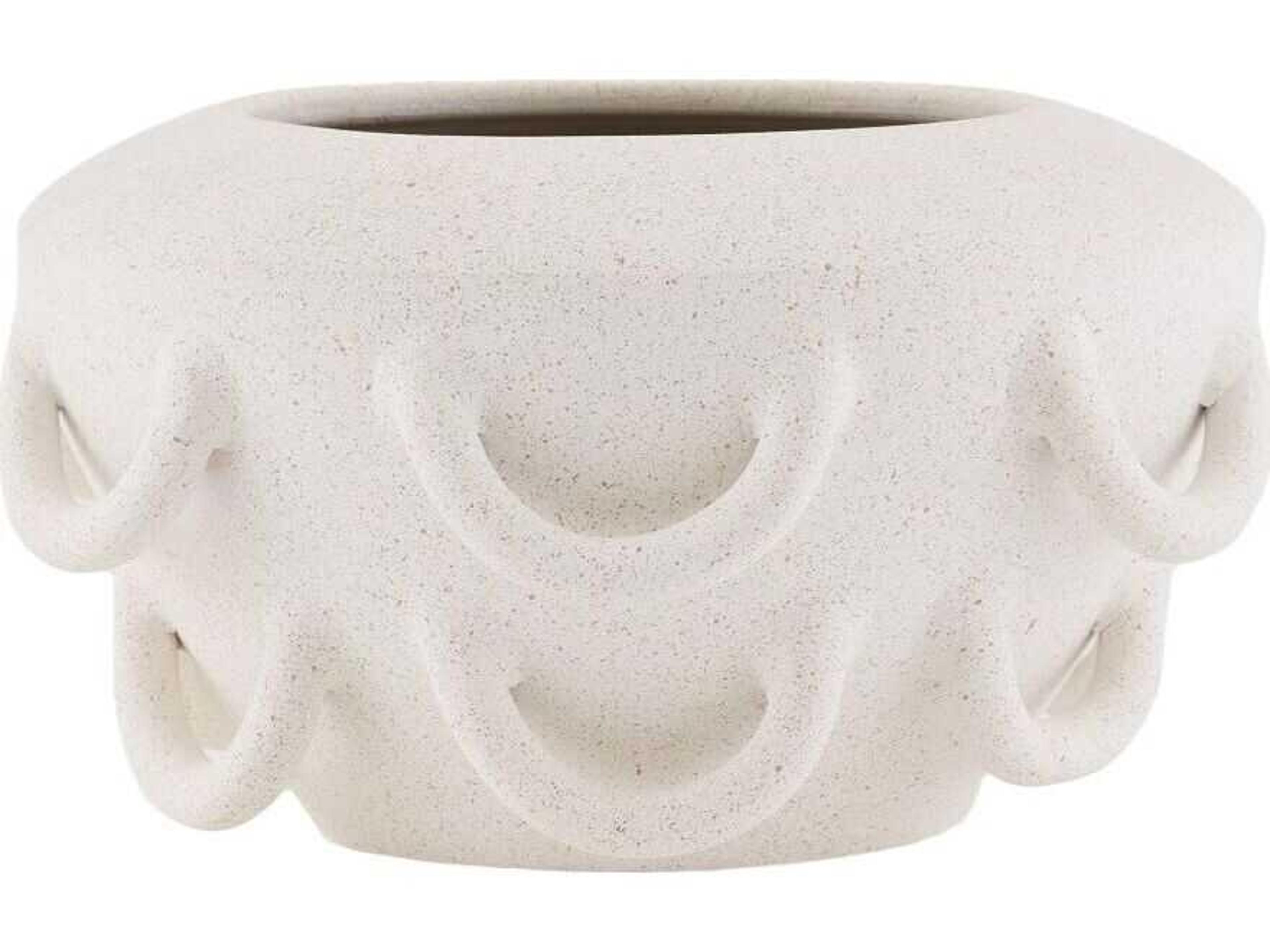 Paloma Speckled Ivory Vase