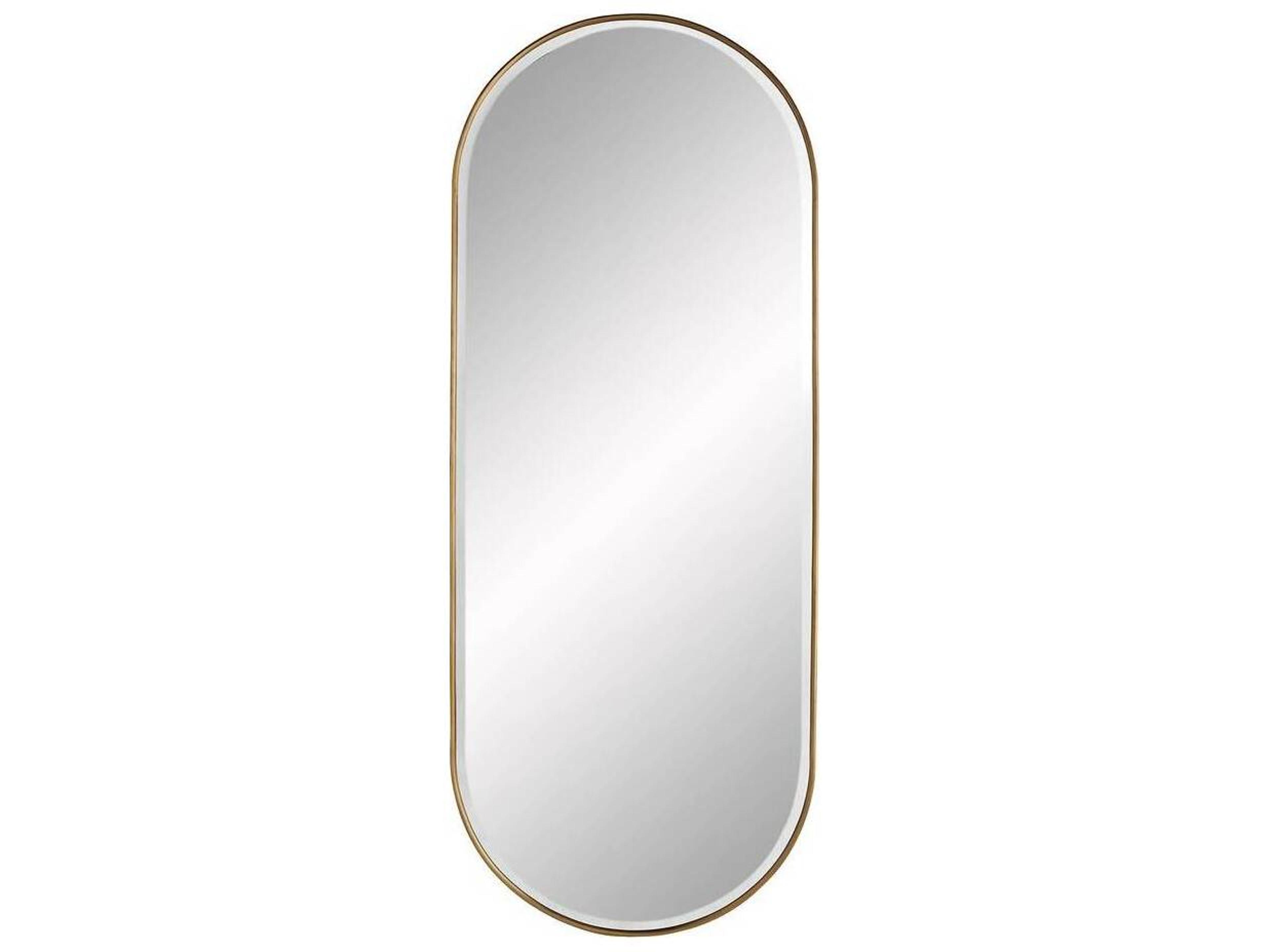 Arteriors Home Vaquero Vintage Brass Oval Wall Mirror