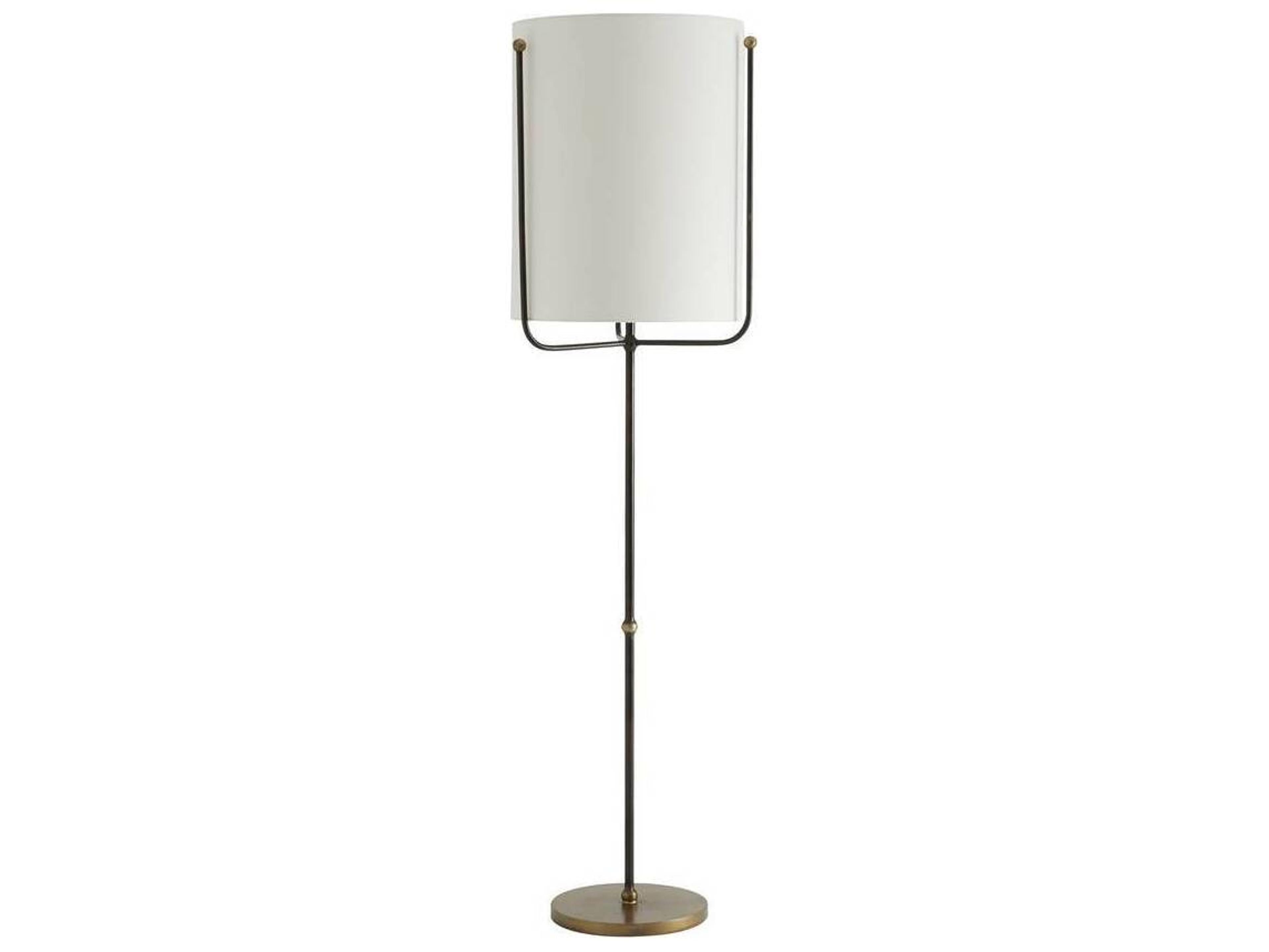 Arteriors Home Boise Bronze Antique Brass Floor Lamp