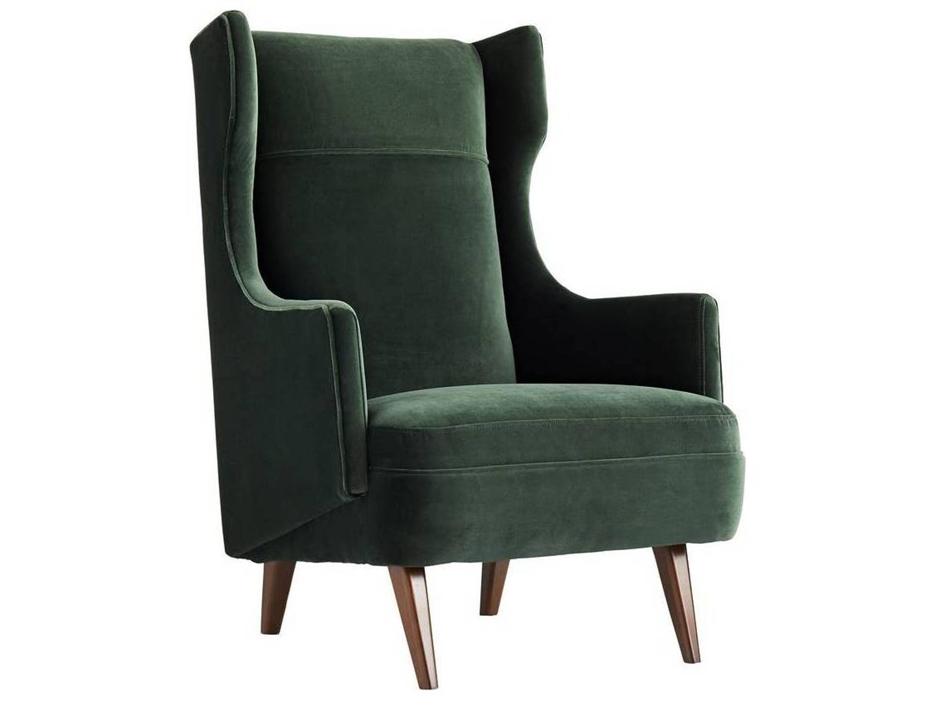 Arteriors Home Budelli Green Velvet Accent Chair