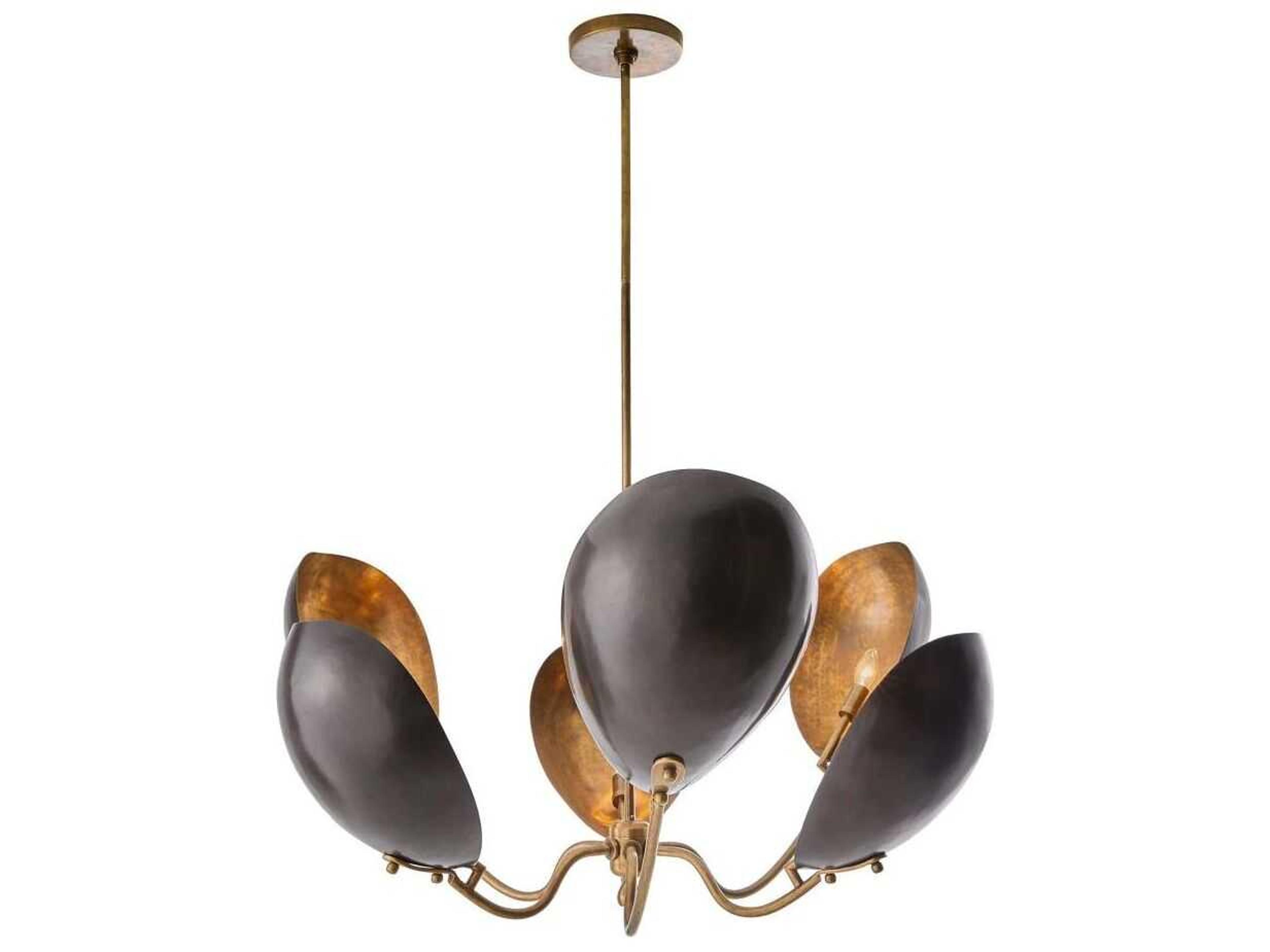 Arteriors Home Savo 6-Light Bronze Chandelier