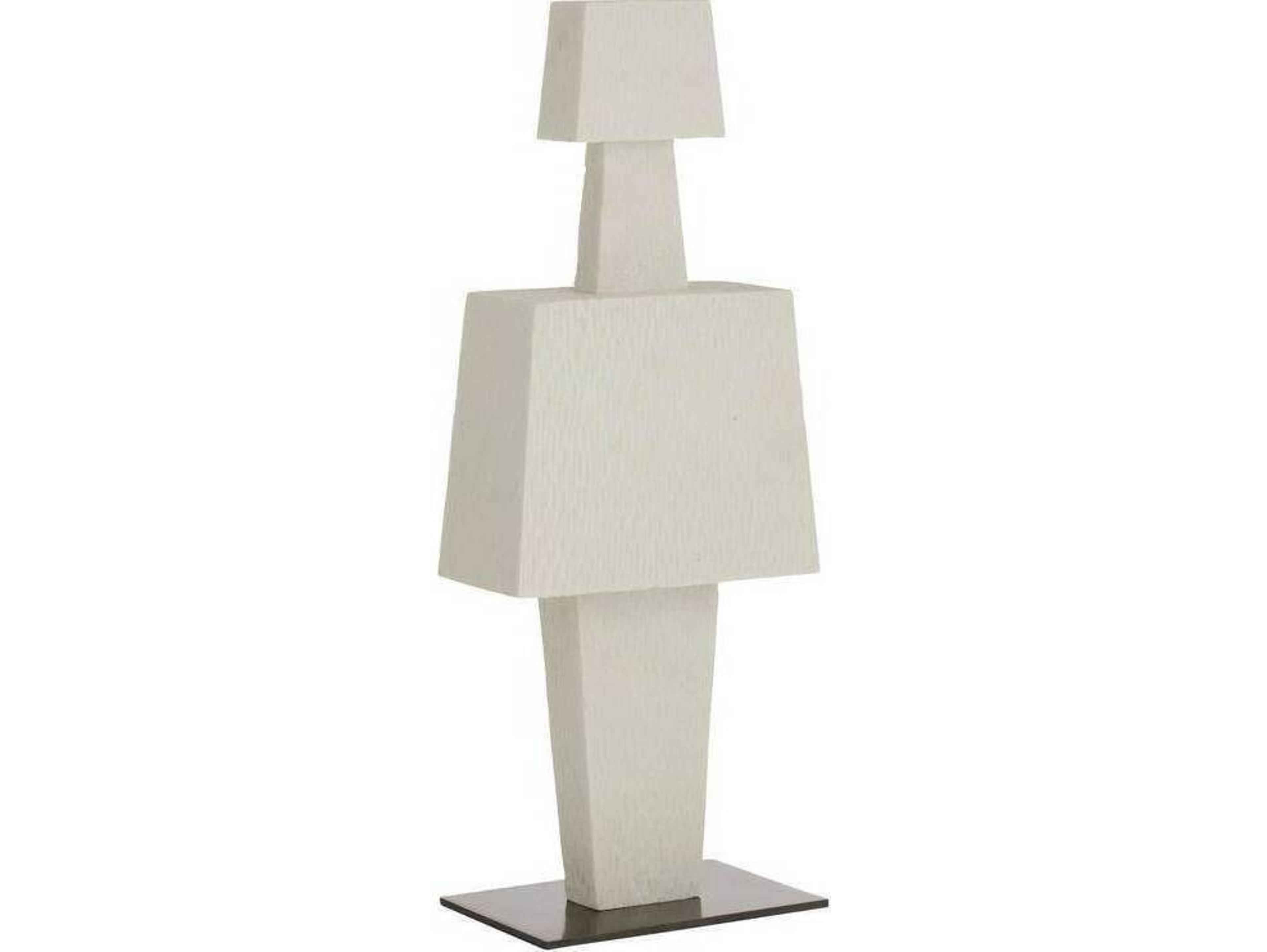 Arteriors Home Jacopo Ivory Bronze White Black Sculpture