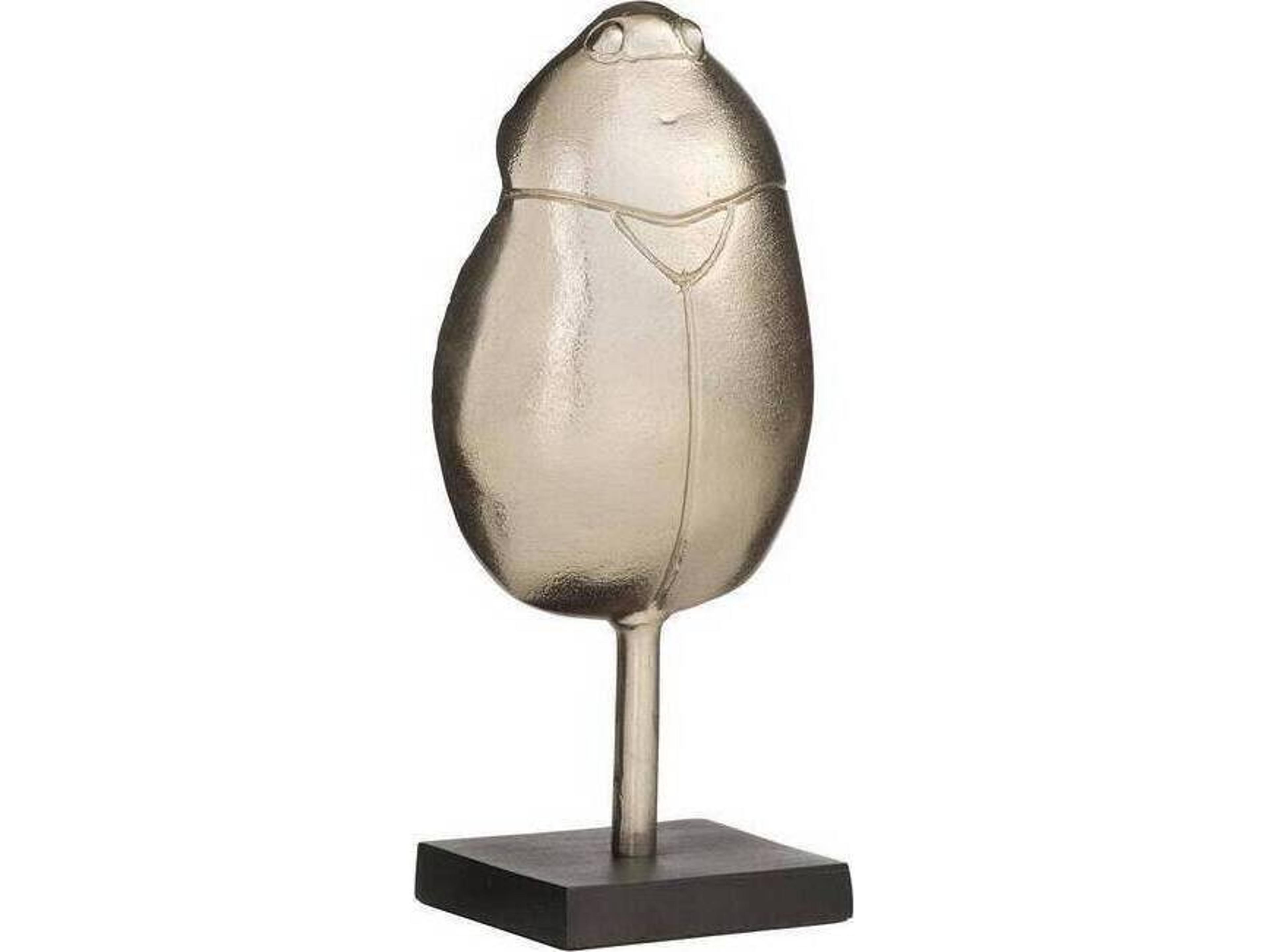 Arteriors Home Gita Vintage Silver Natural Iron Gray Sculpture