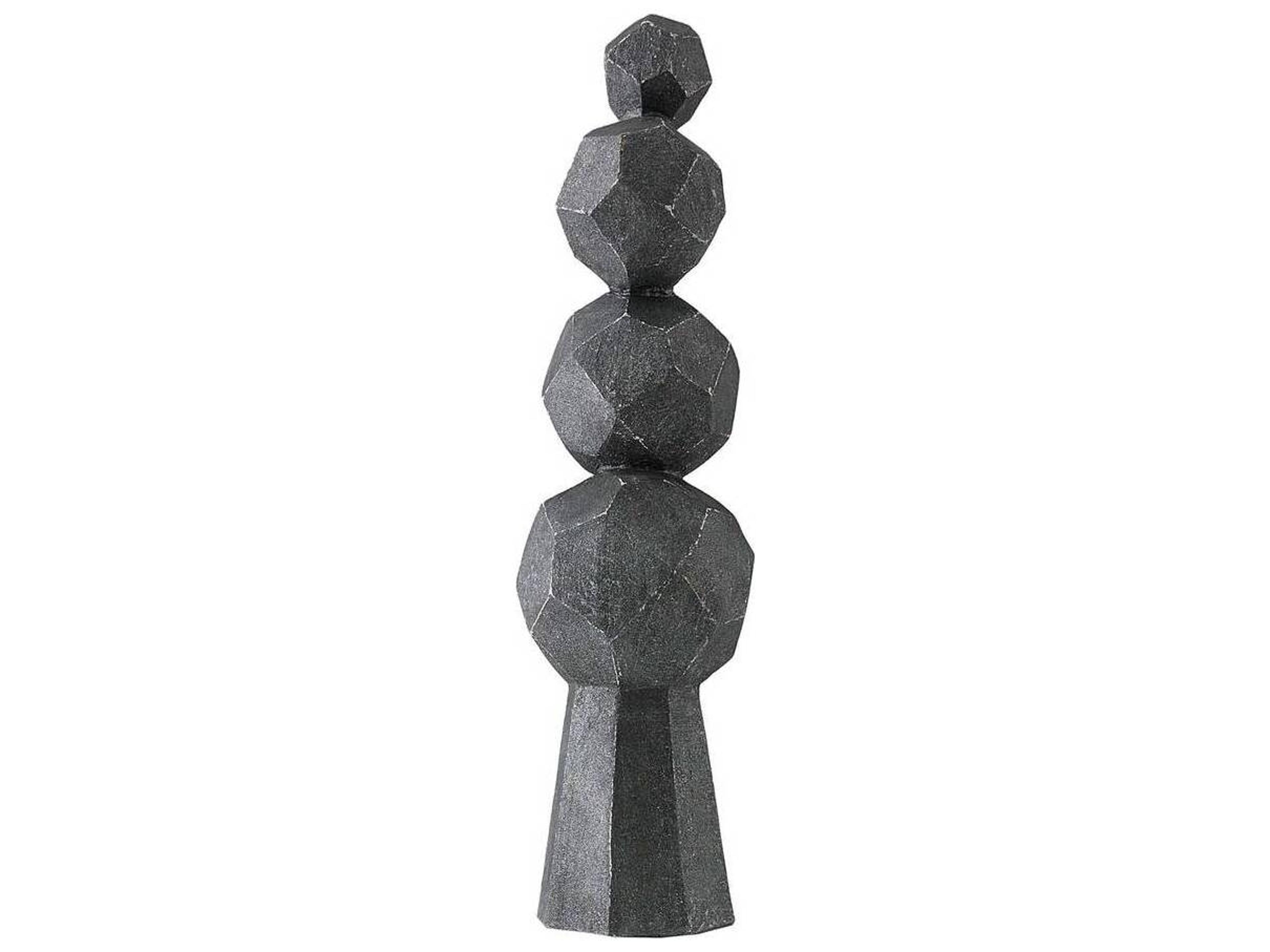 Arteriors Home Charcoal Sculpture