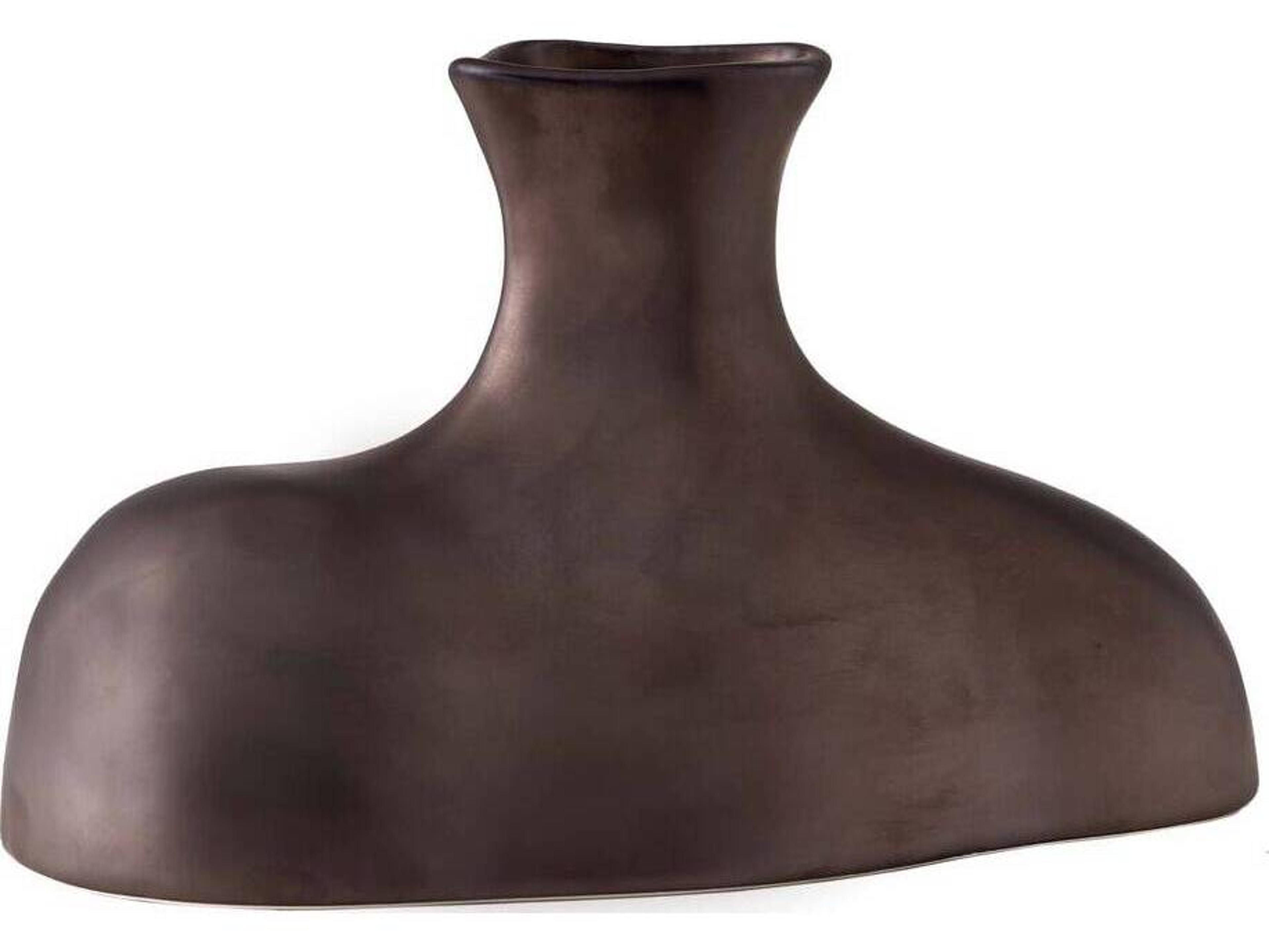 Arteriors Home Tilbury Gunmetal Vase