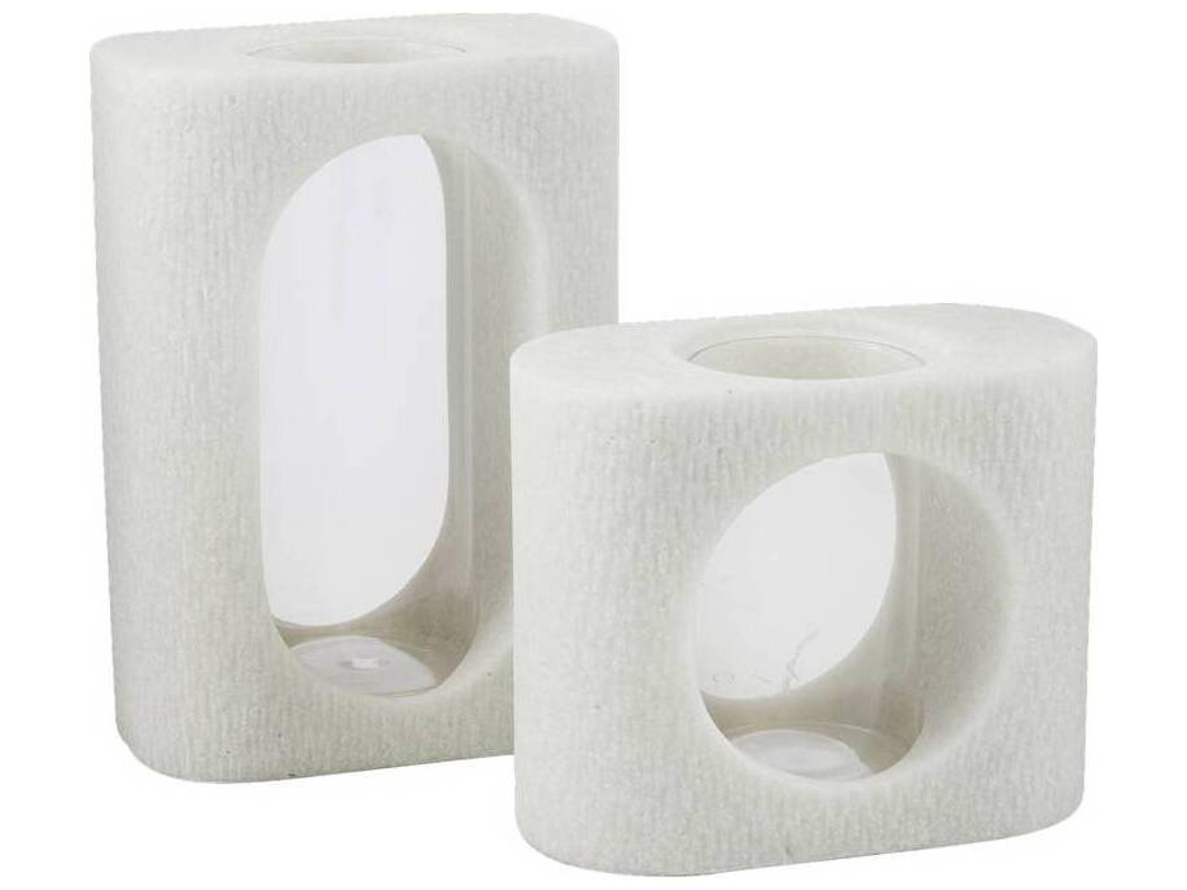 Arteriors Home Ivory Clear Vase