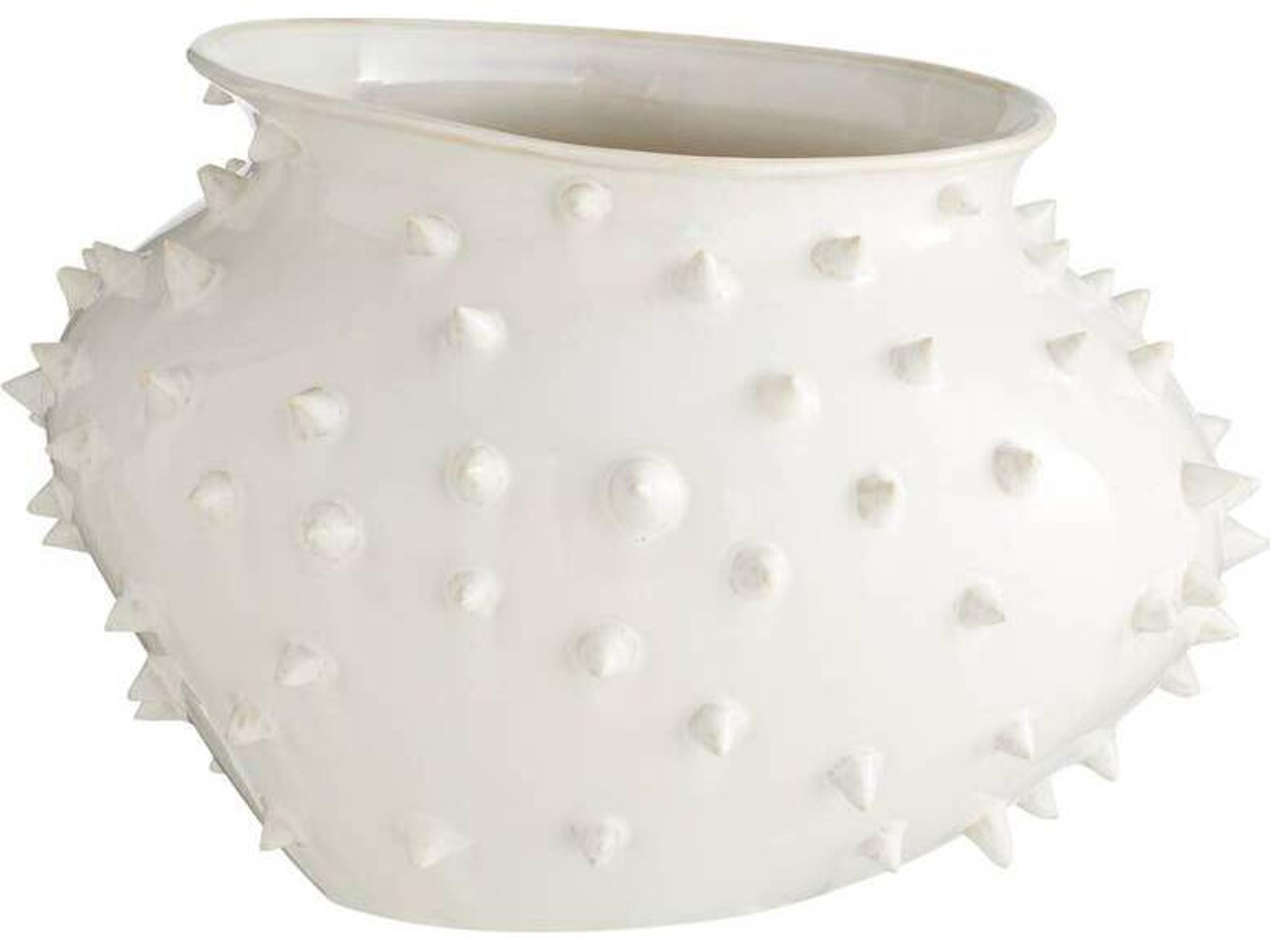 Arteriors Home Grenell Ivory Crackle Vase