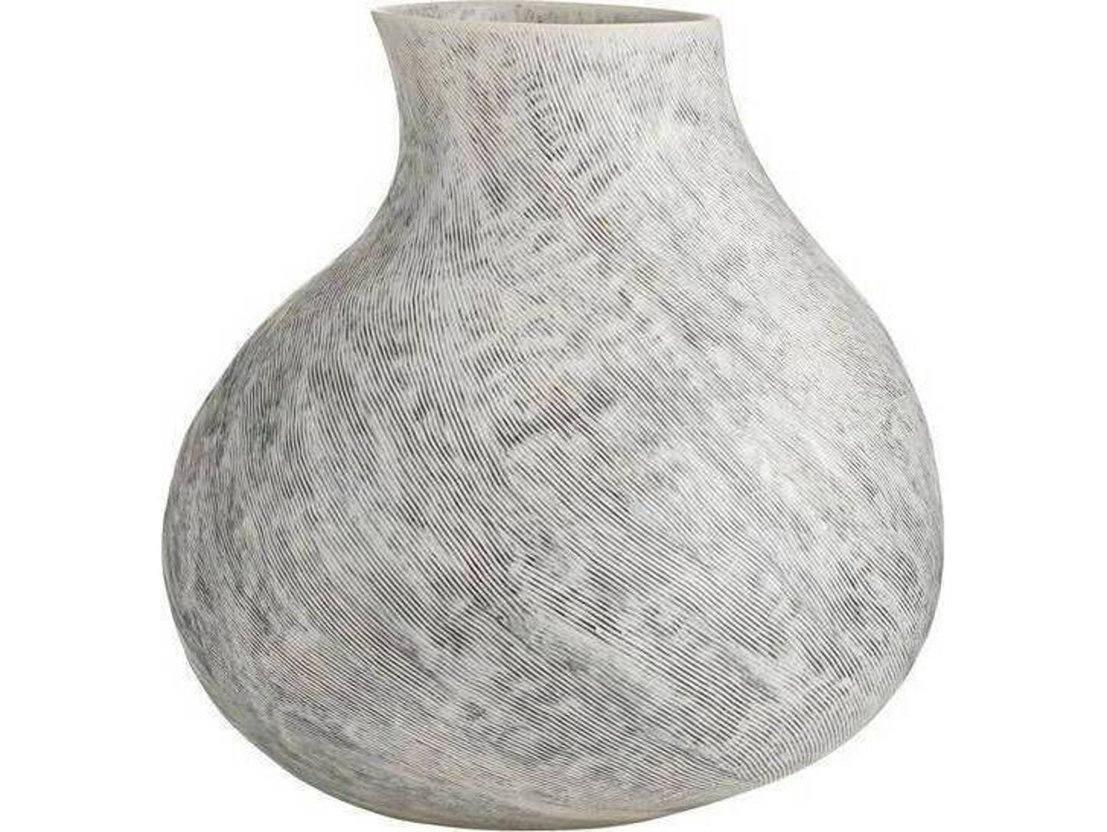 Arteriors Home Irelia Ice Reactive Blue Vase