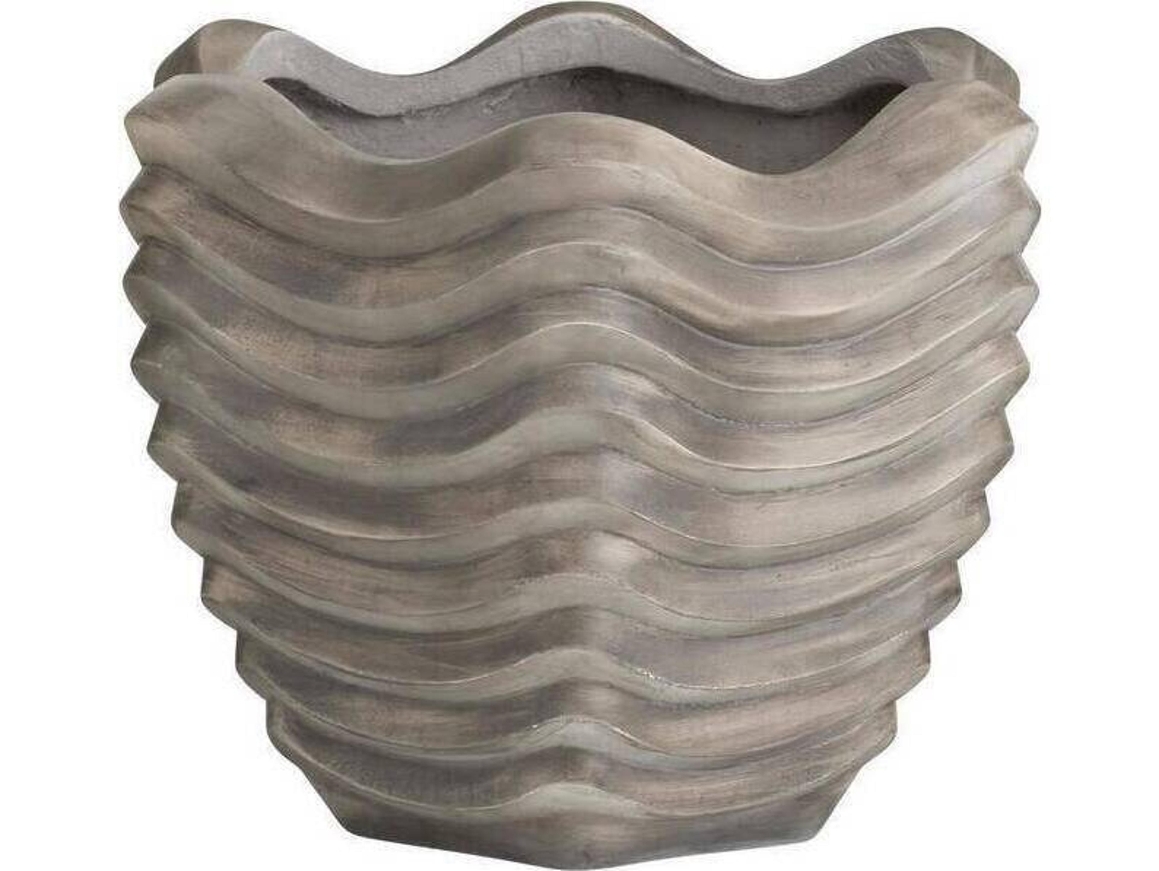Arteriors Home Kapuas Gray Stonewash Outdoor Planter