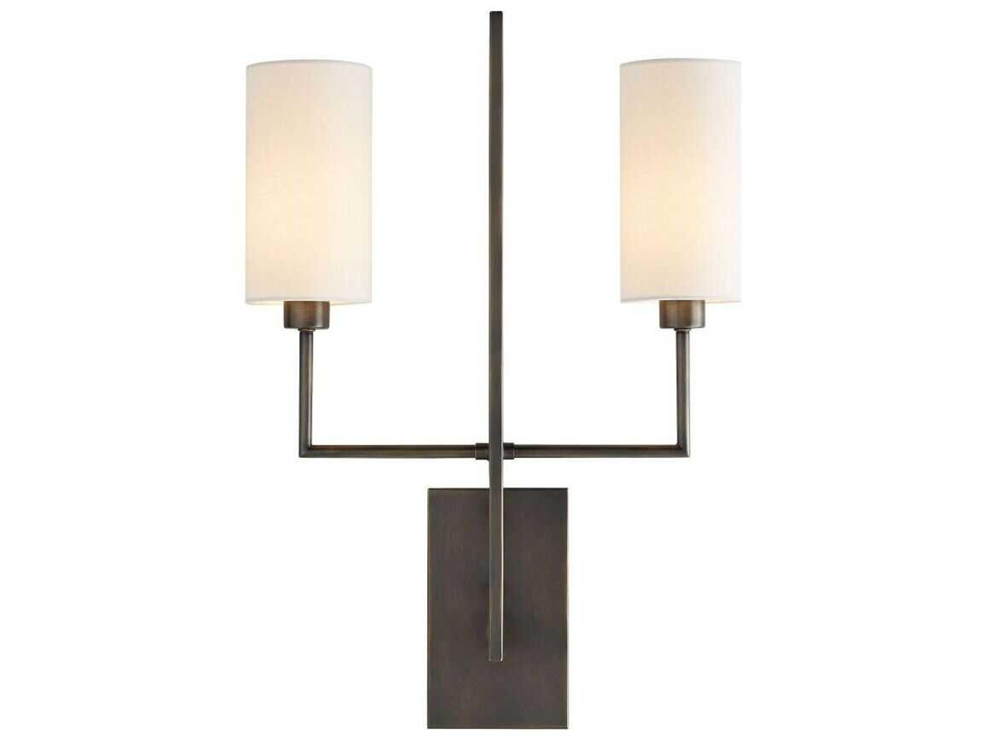 Arteriors Home Blade 2-Light Aged Bronze Wall Sconce