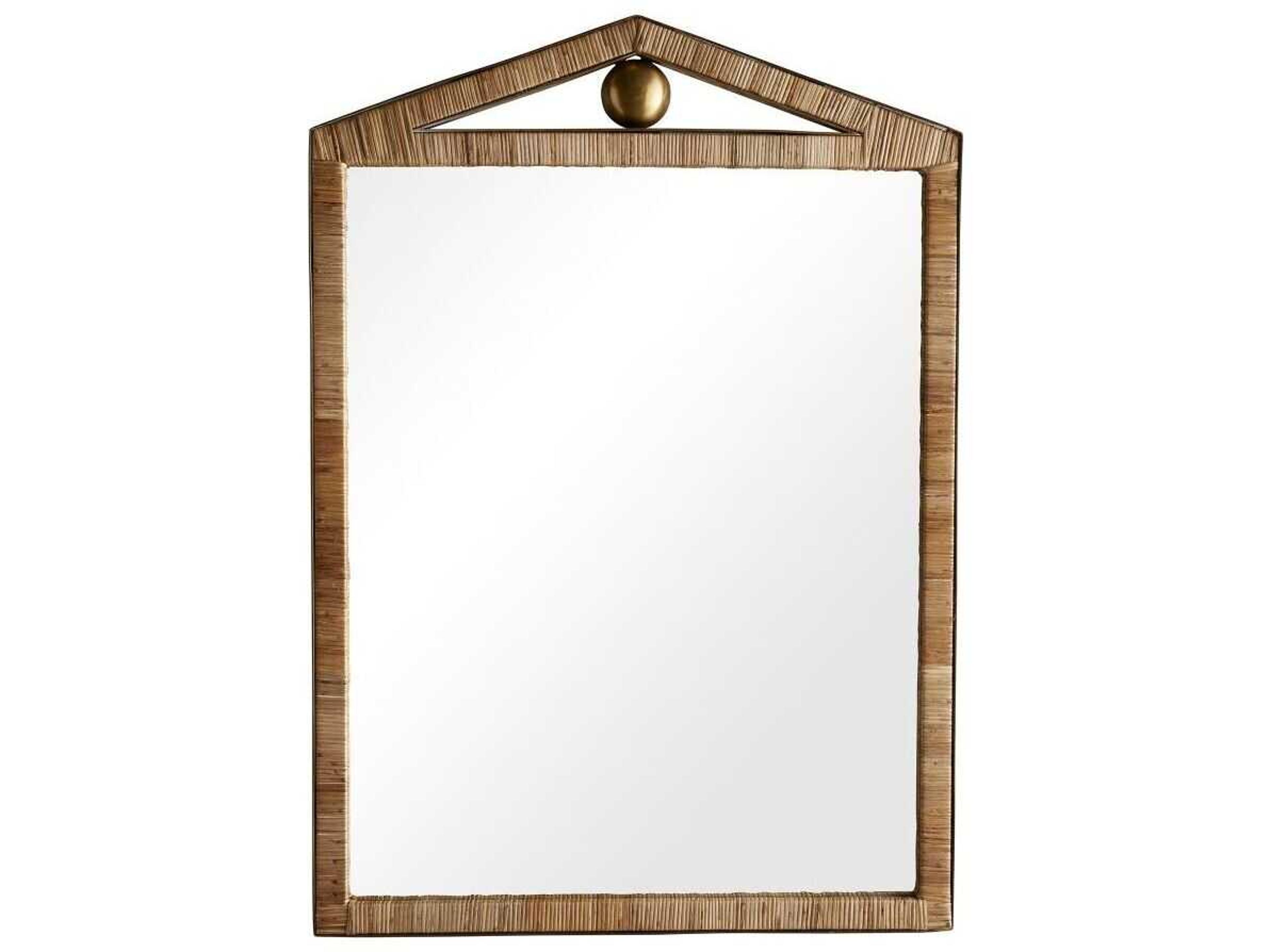 Arteriors Home Caribe Natural Rectangular Wall Mirror