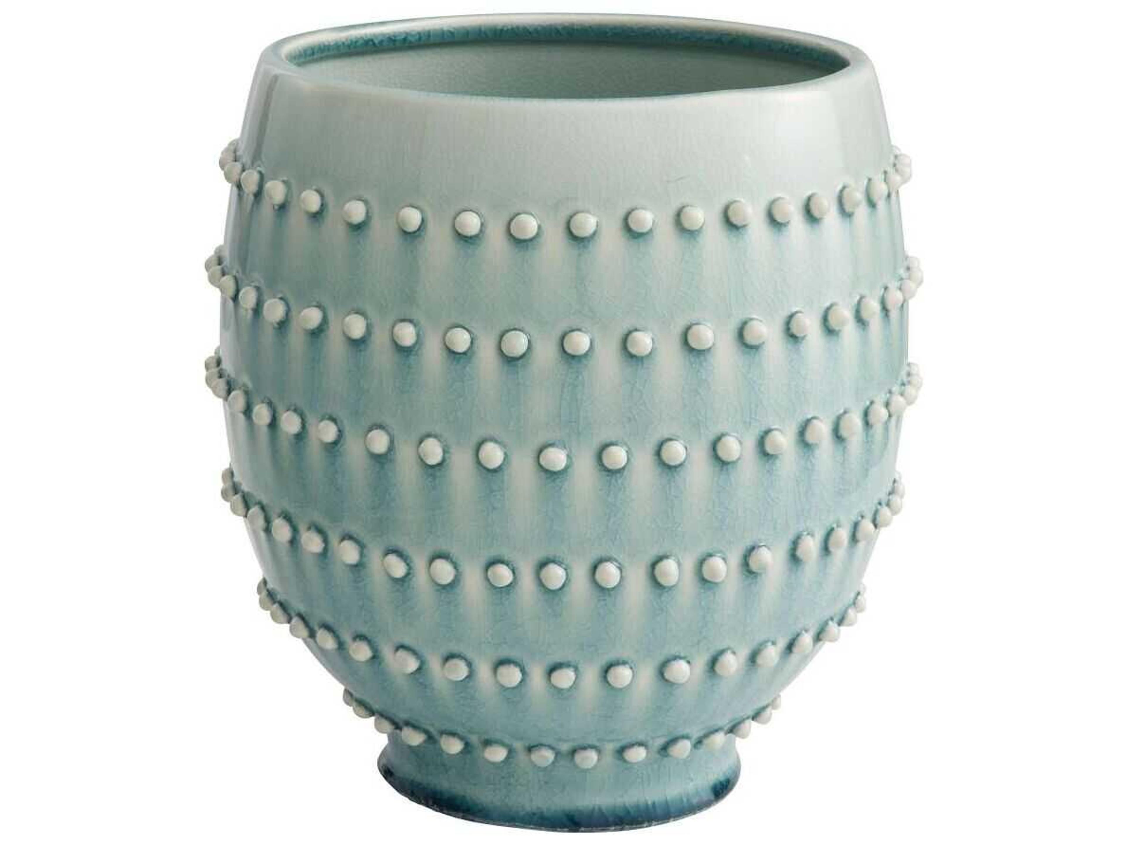 Spitzy Celadon Vase