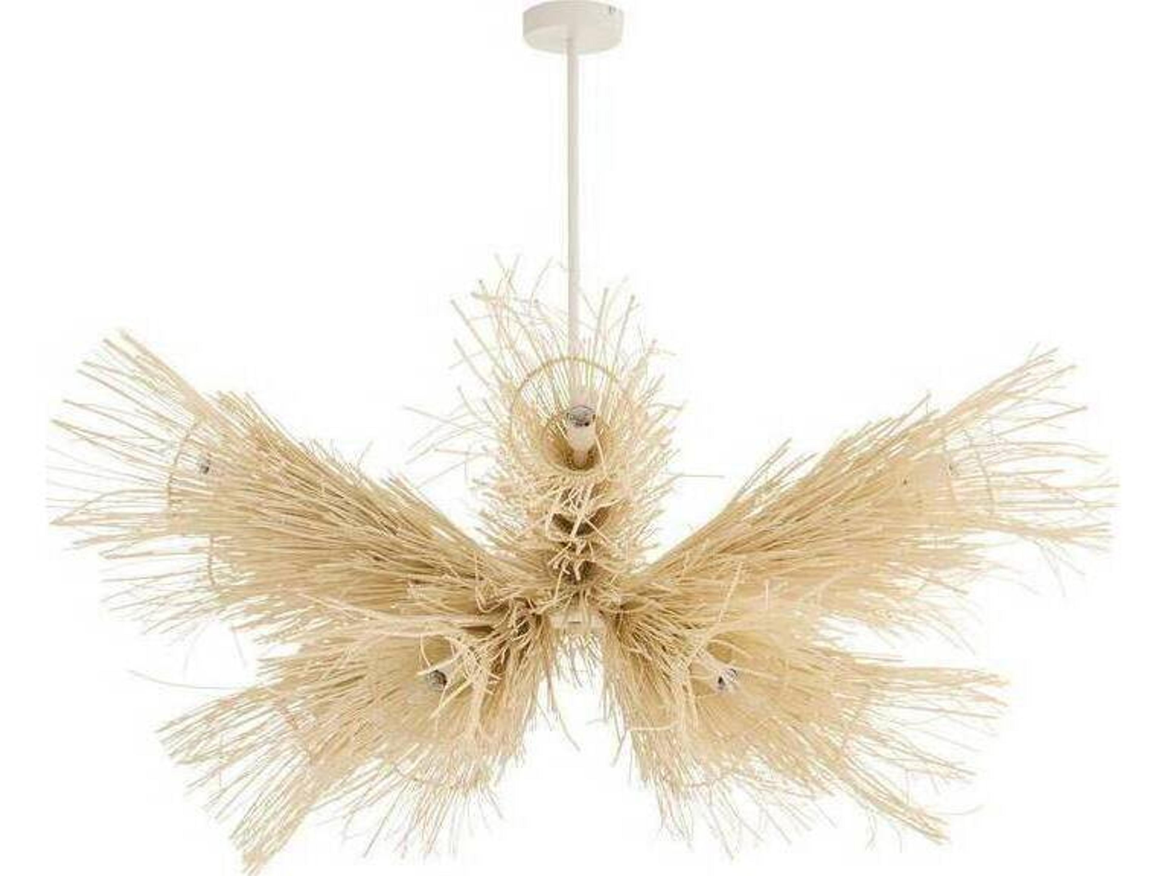 Arteriors Home Kauai Arteriors Home 12-Light Bleached White Chandelier