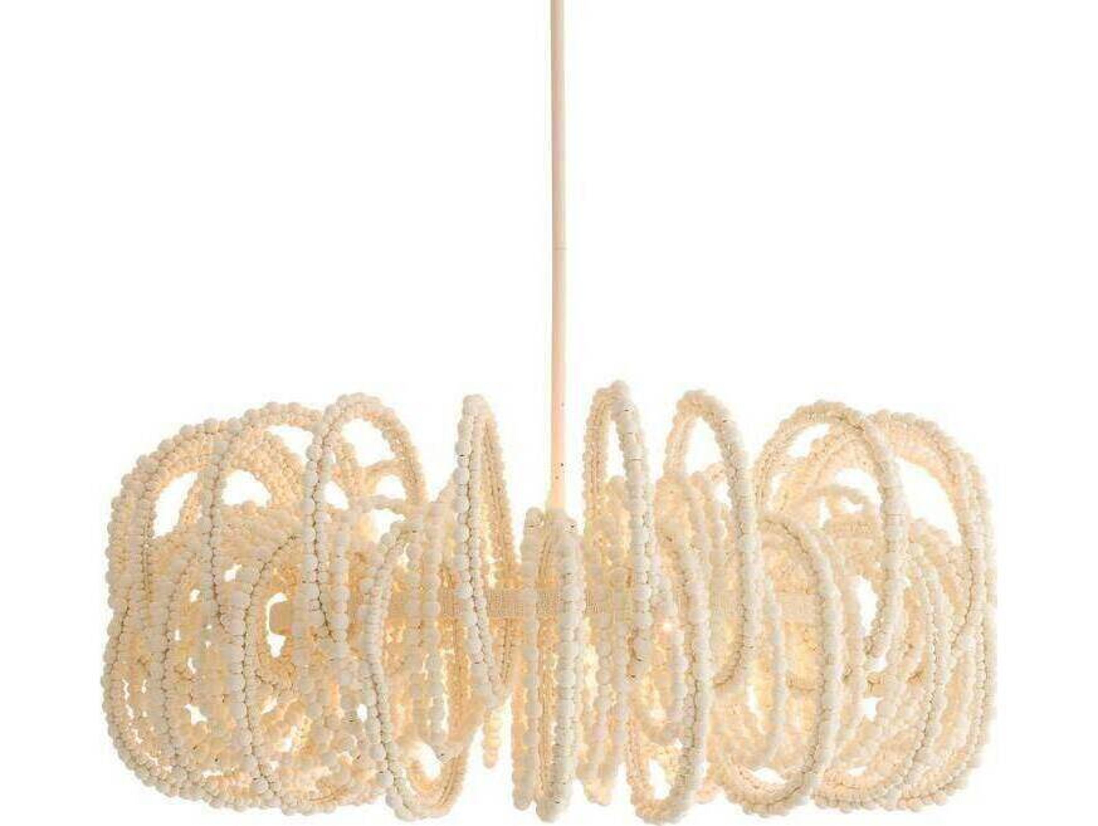 Arteriors Home Keely Arteriors Home 6-Light White Pendant