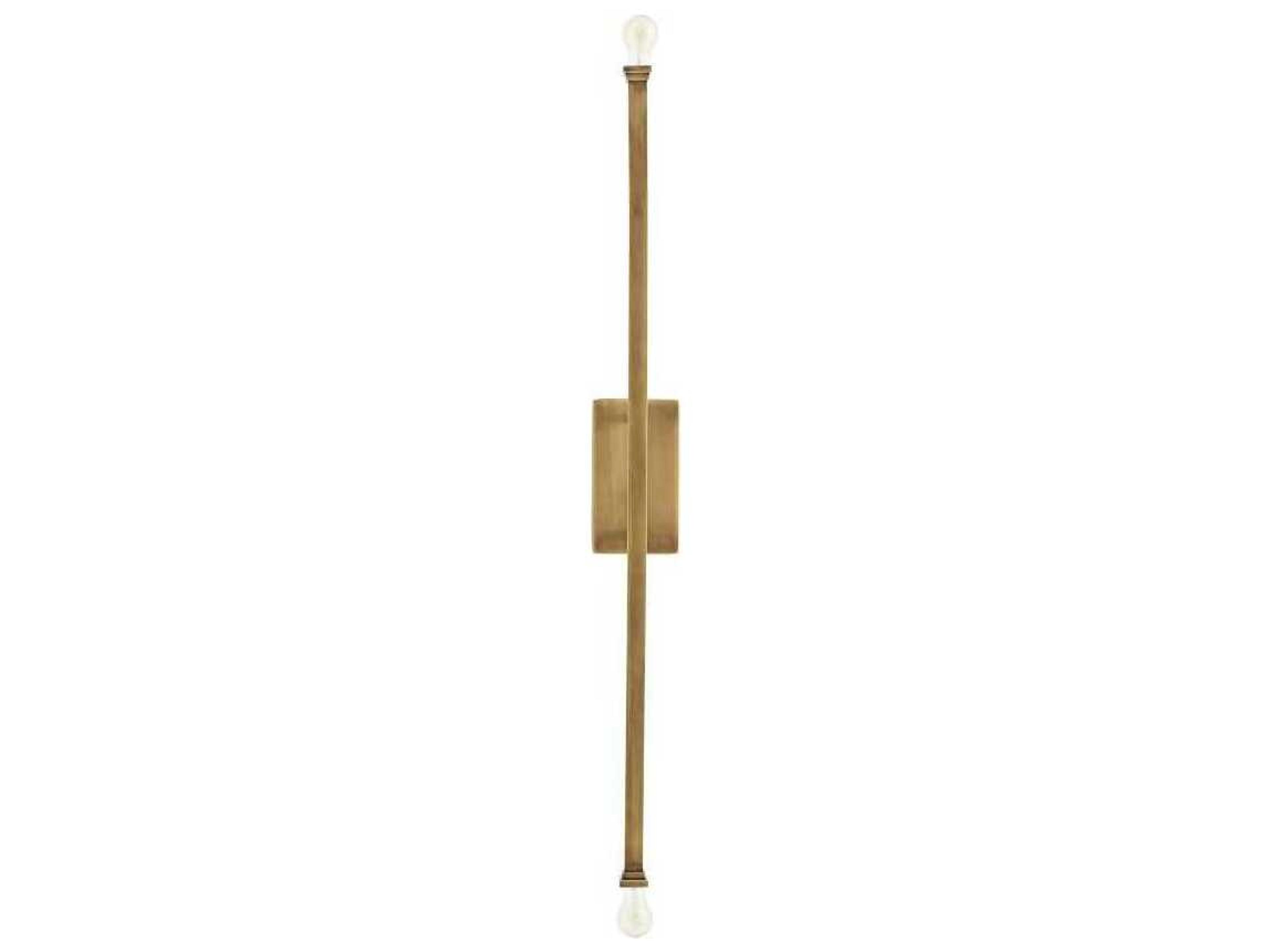 Arteriors Home Hutu 2-Light Antique Brass Wall Sconce