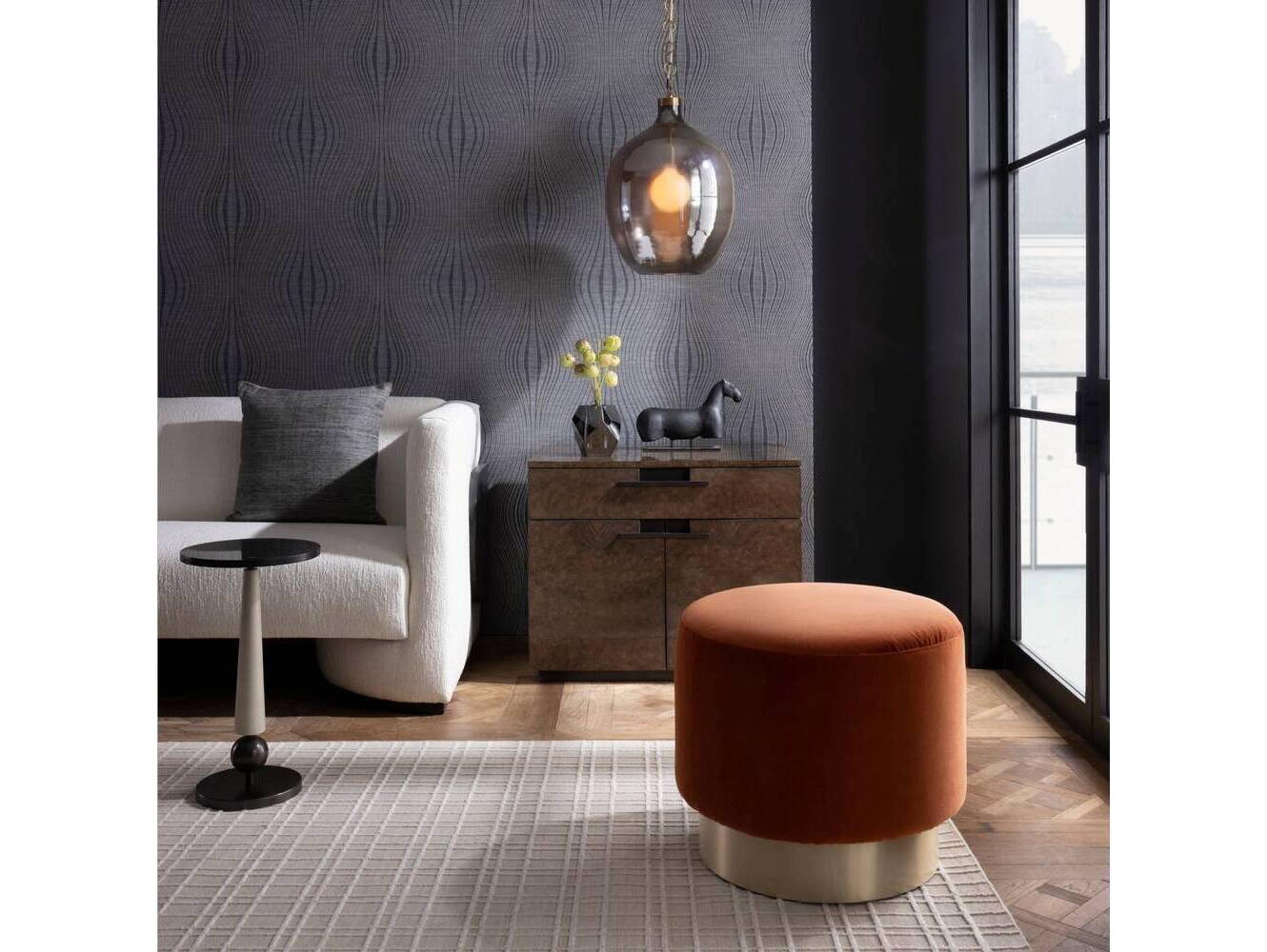 Arteriors Home Trost 1-Light Flint Luster Antique Brass Pendant