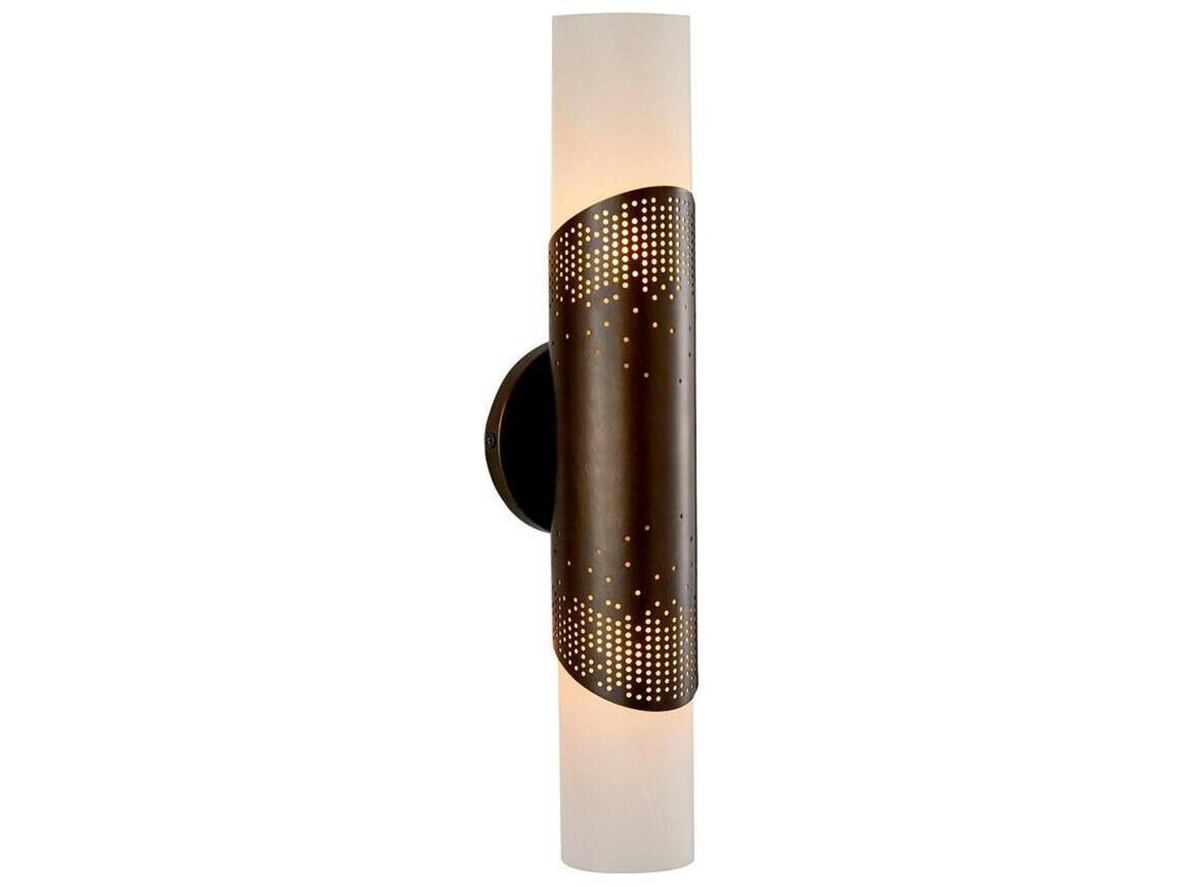 Arteriors Home Exelsior 2-Light Matte Swirl English Bronze Wall Sconce
