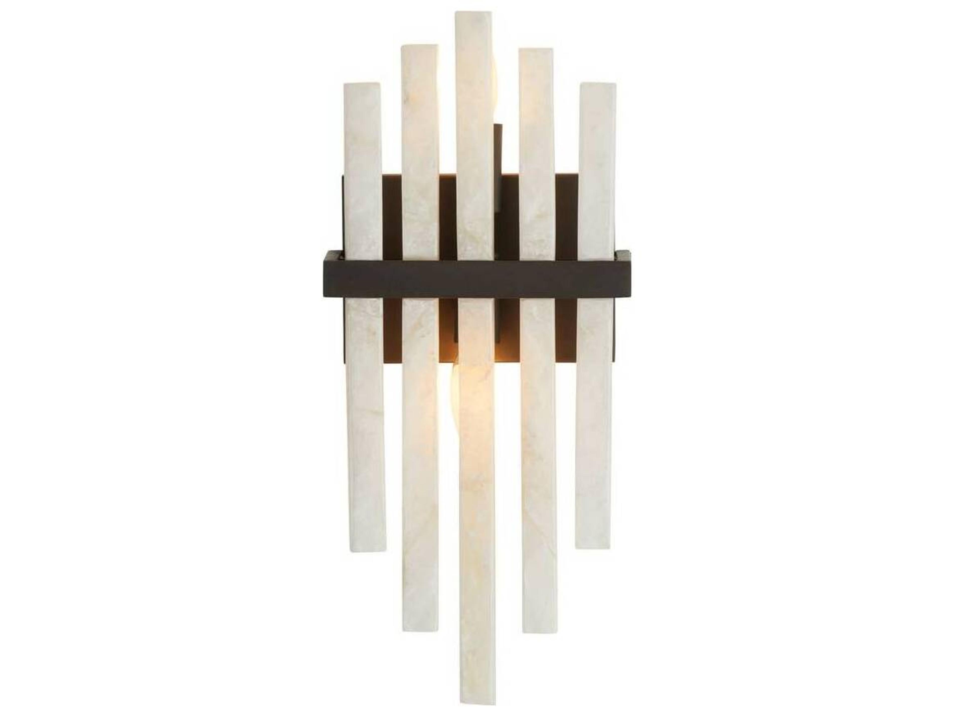 Arteriors Home Fairfax 1-Light White English Bronze Wall Sconce