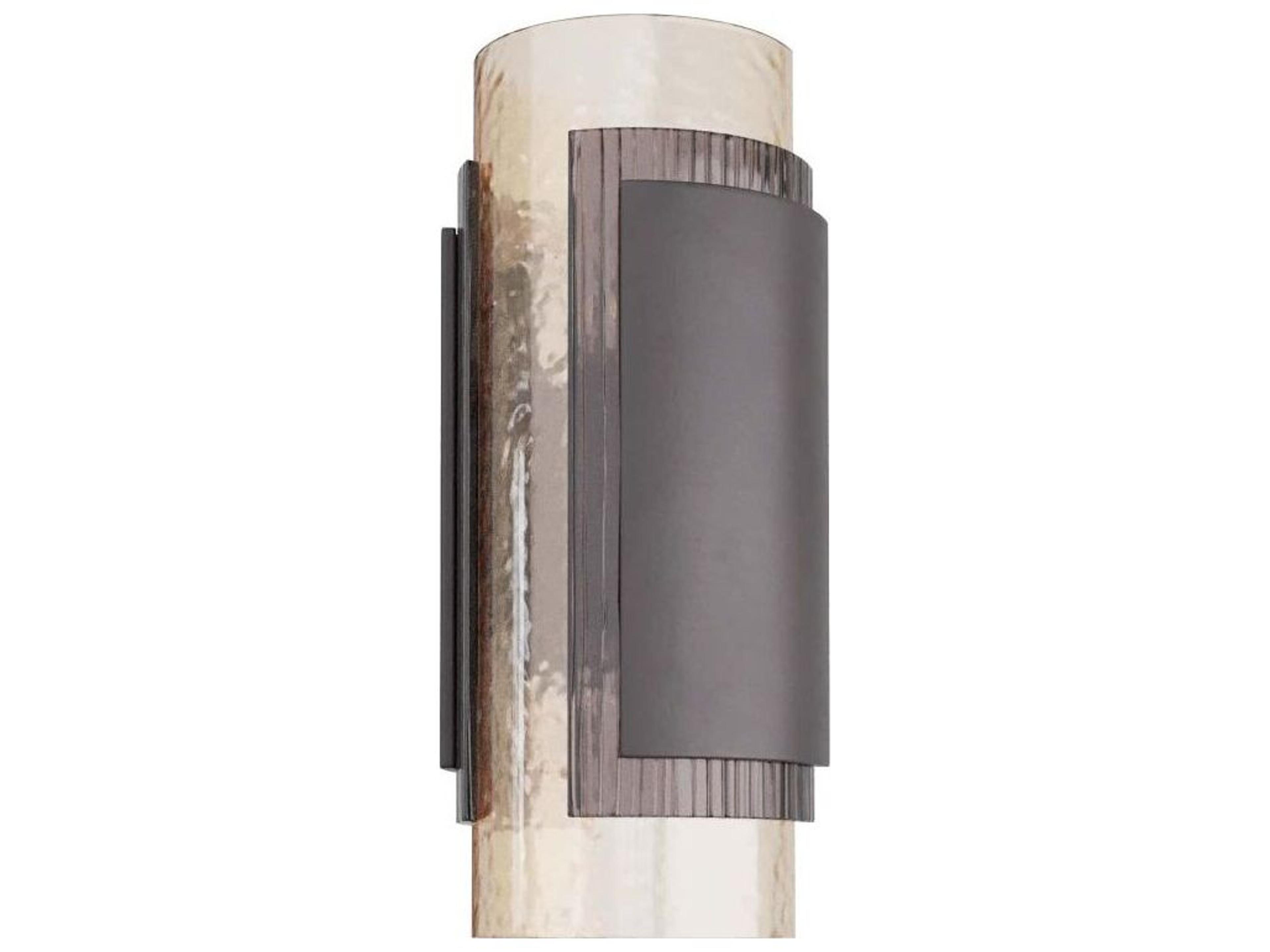 Arteriors Home Vivian 2-Light Champagne Smoke Gray Wall Sconce