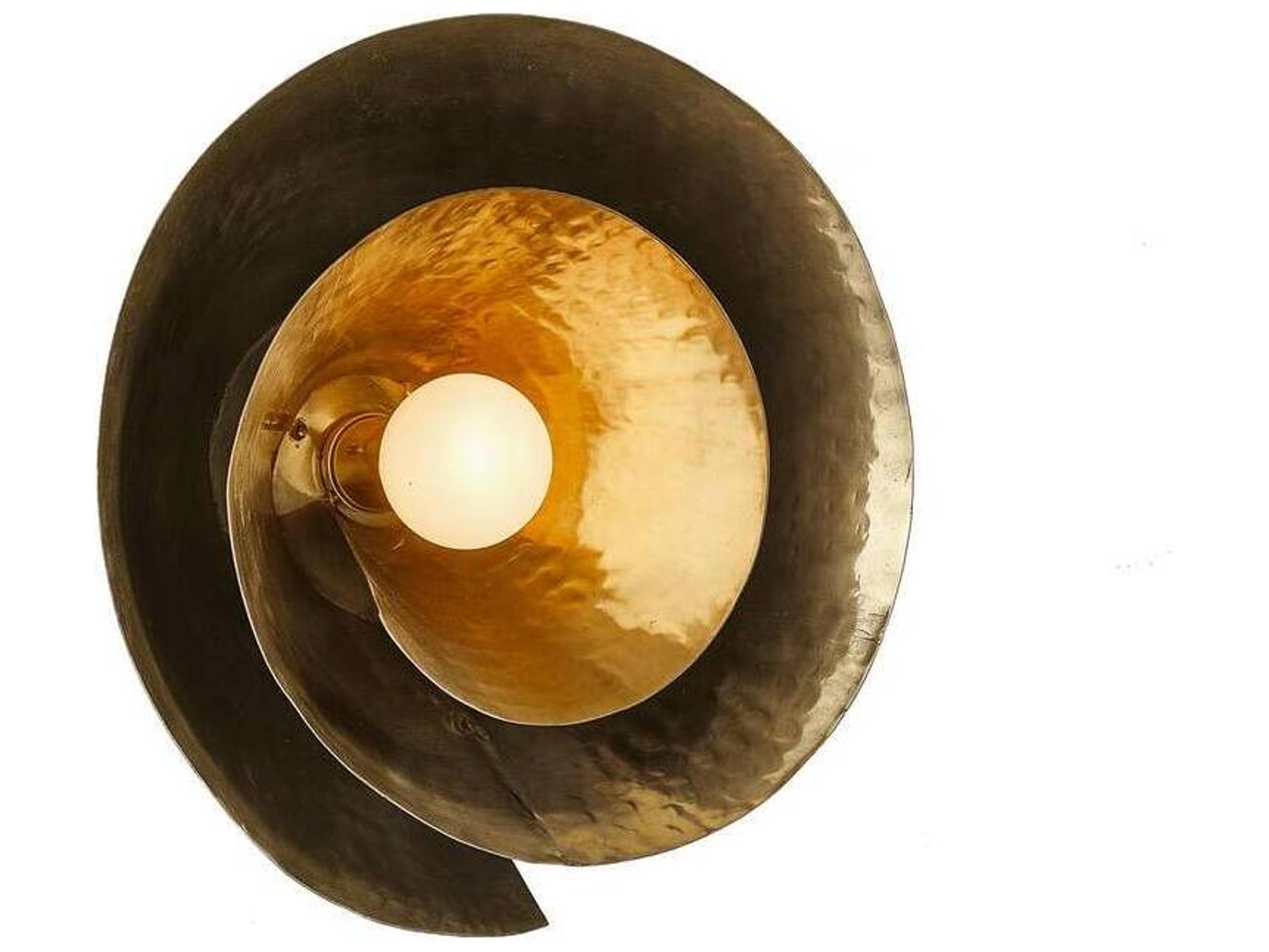 Arteriors Home Arden 1-Light Vintage Brass Wall Sconce