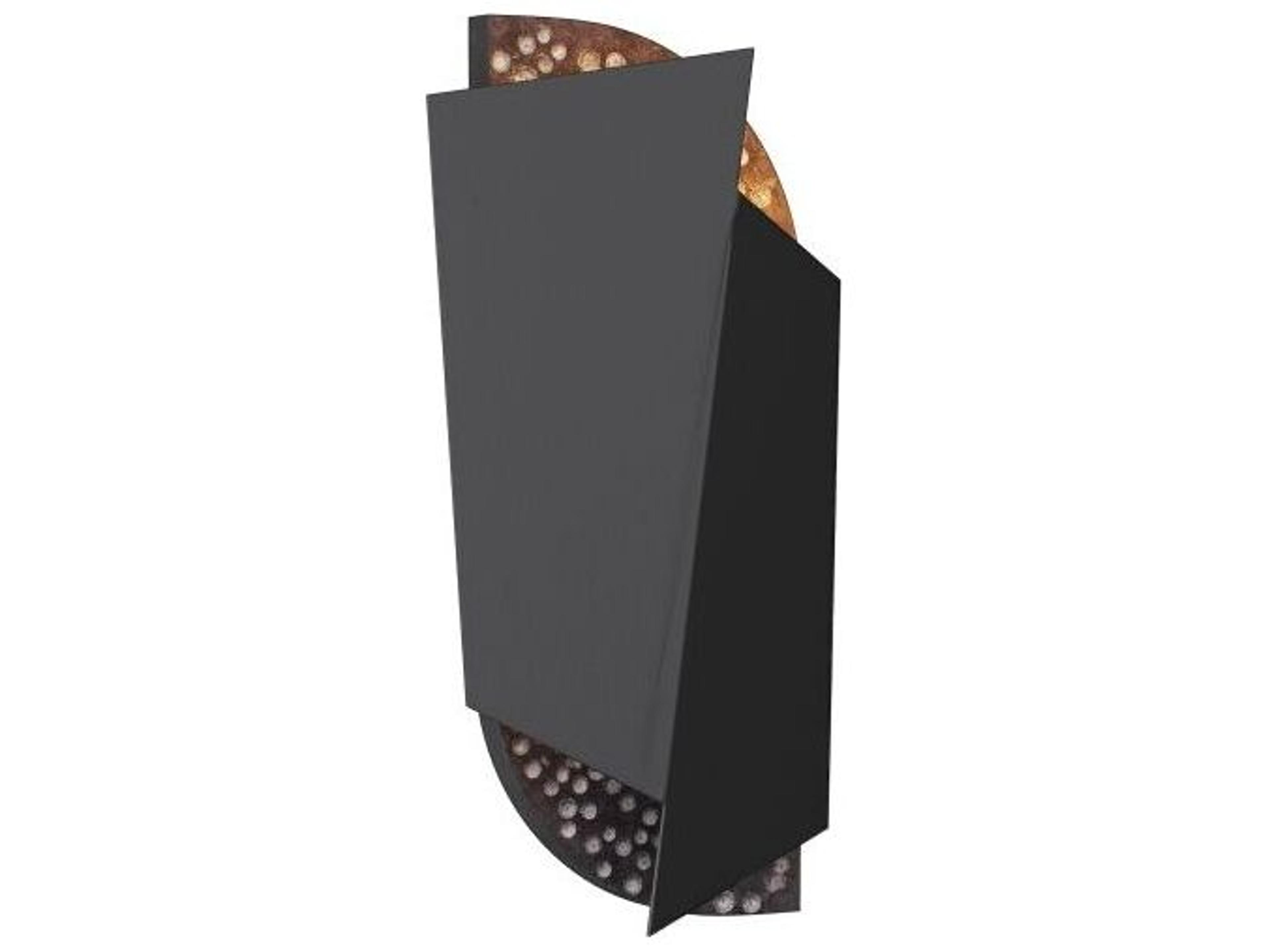 Arteriors Home Aldridge 2-Light Blackened Iron Black Wall Sconce