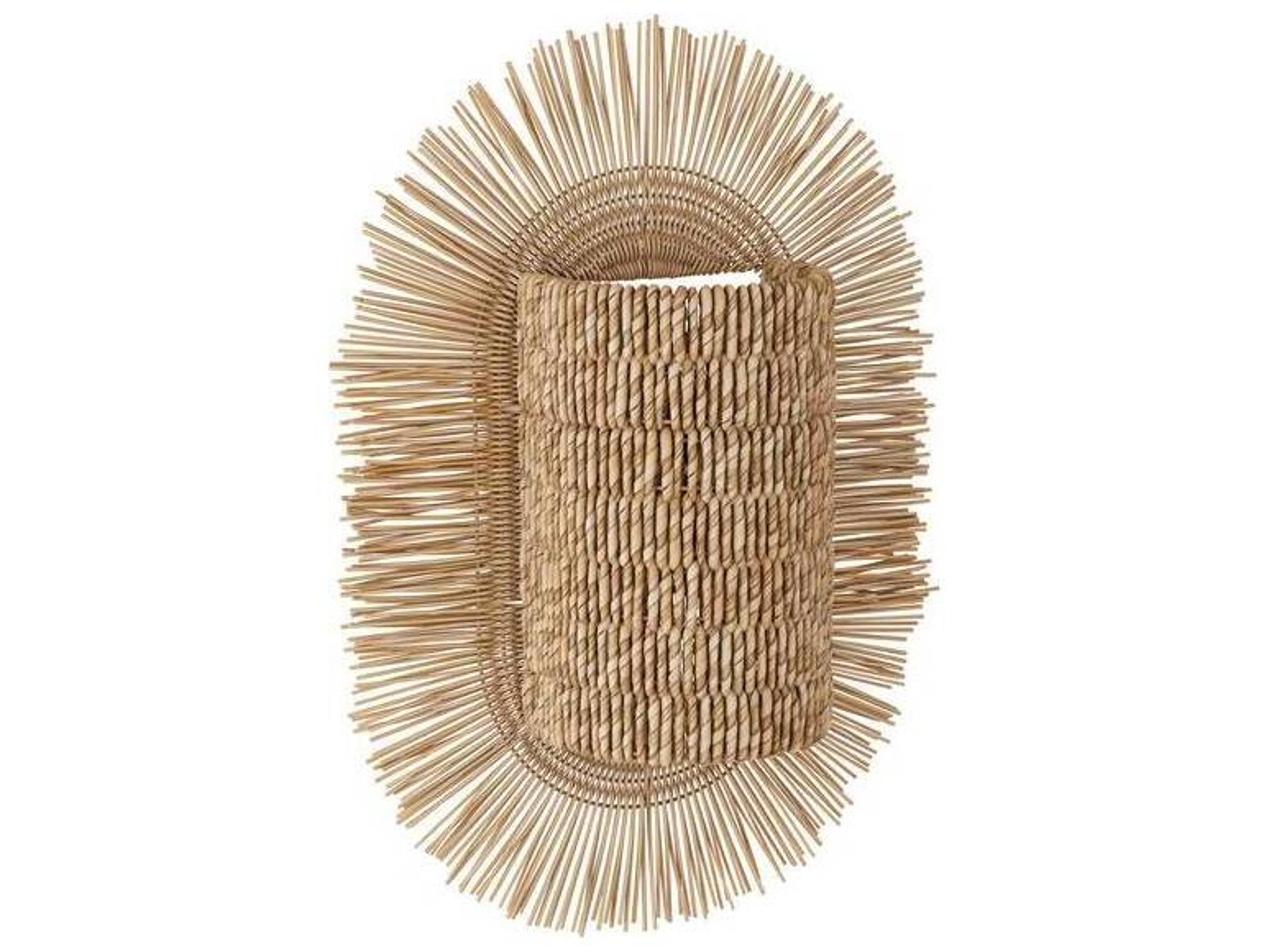 Arteriors Home Alexia 2-Light Natural Brown Wall Sconce