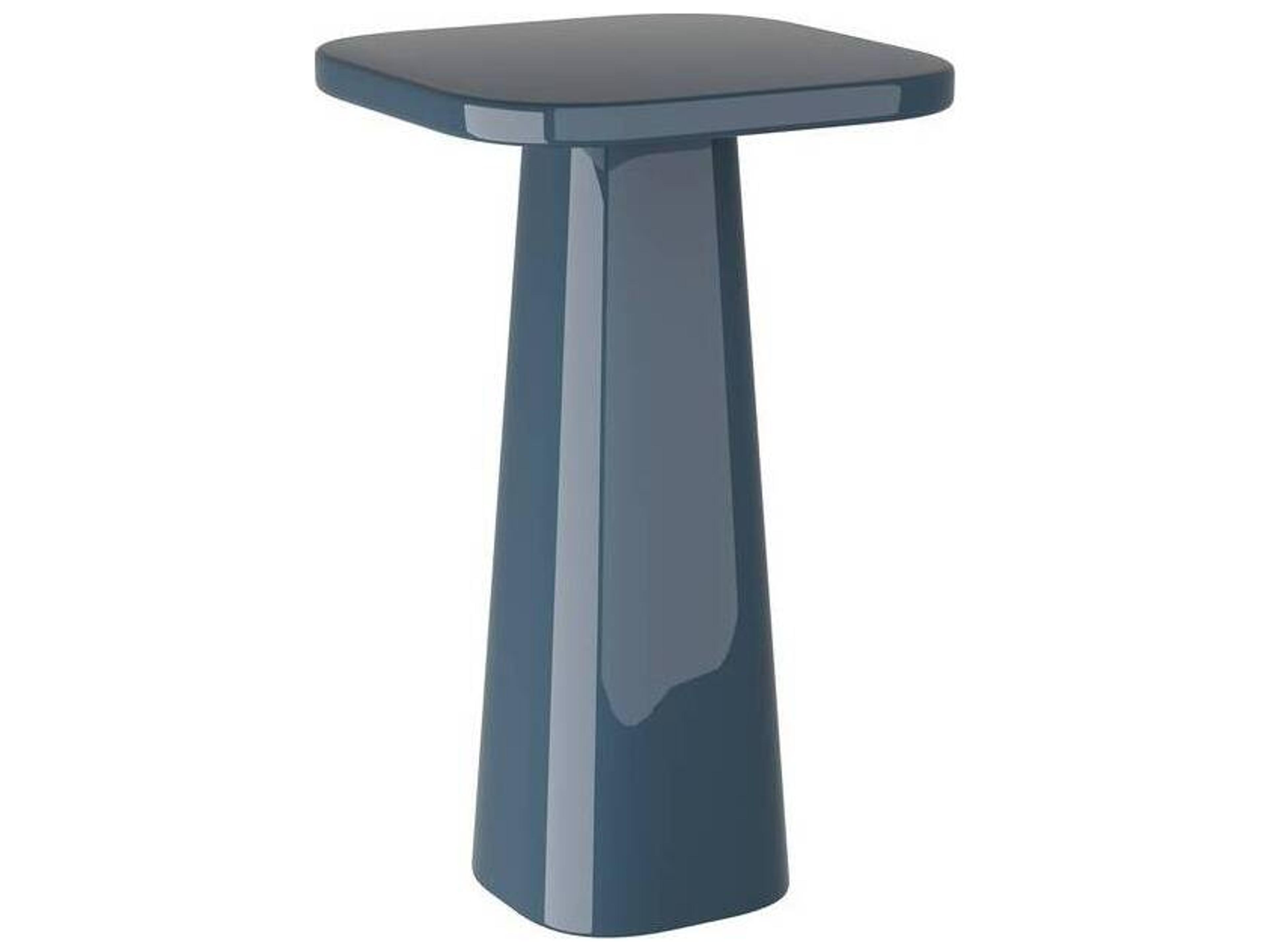 Arteriors Home Blythe Rectangular Fiberglass Navy End Table