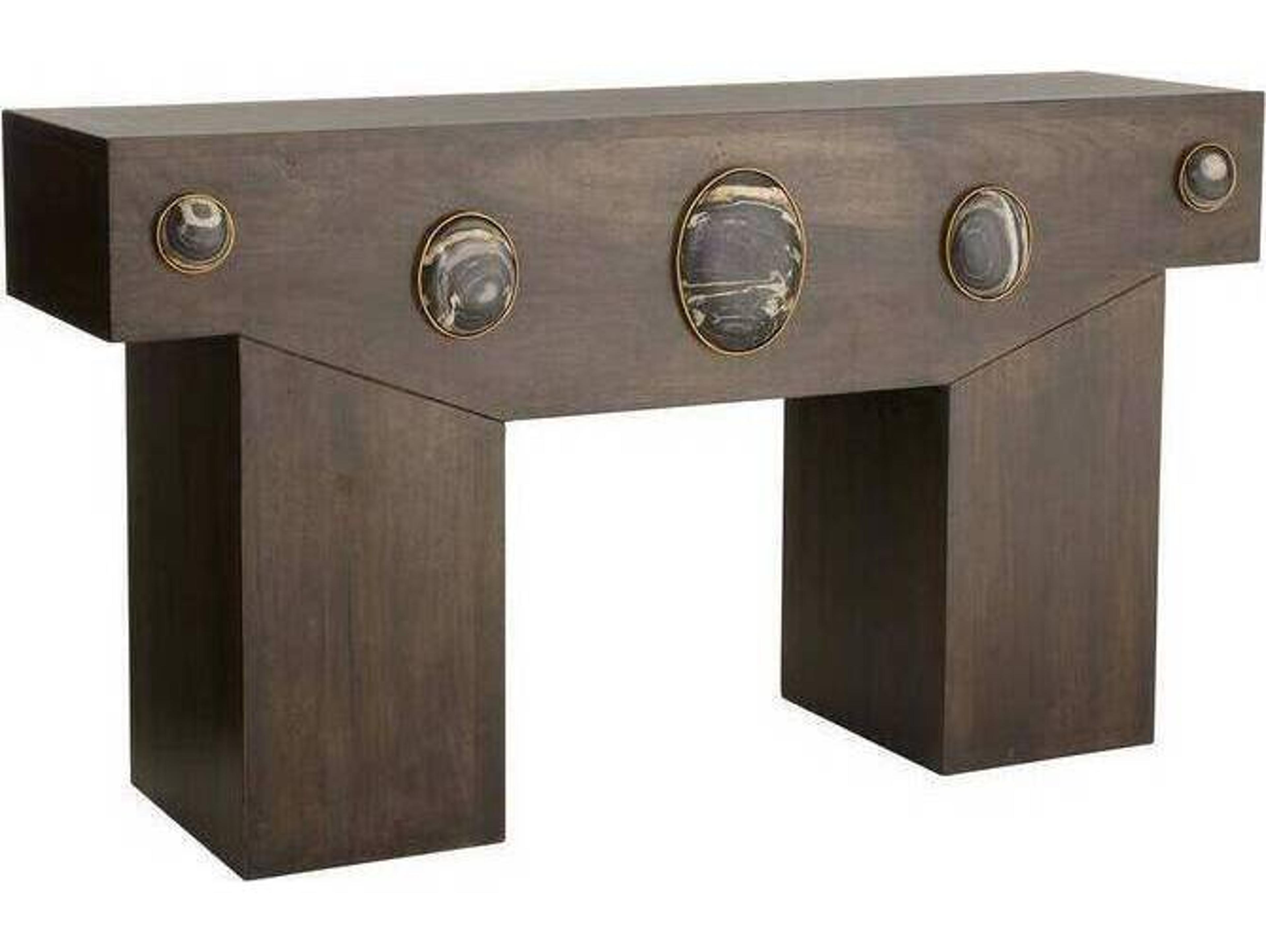 Arteriors Home Cairo Rectangular Wood Console Table