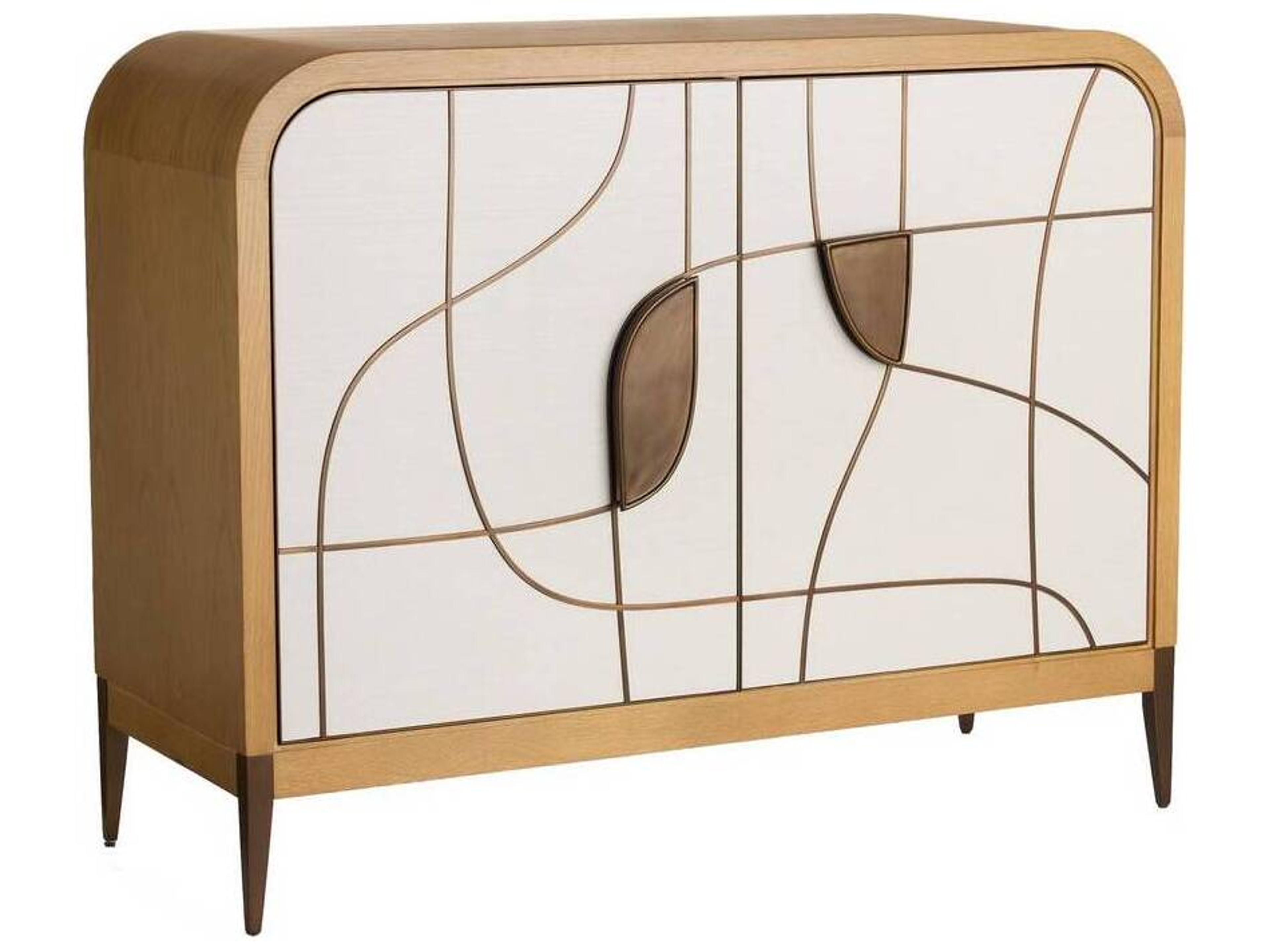 Arteriors Home Hardin Beige Oyster Accent Chest