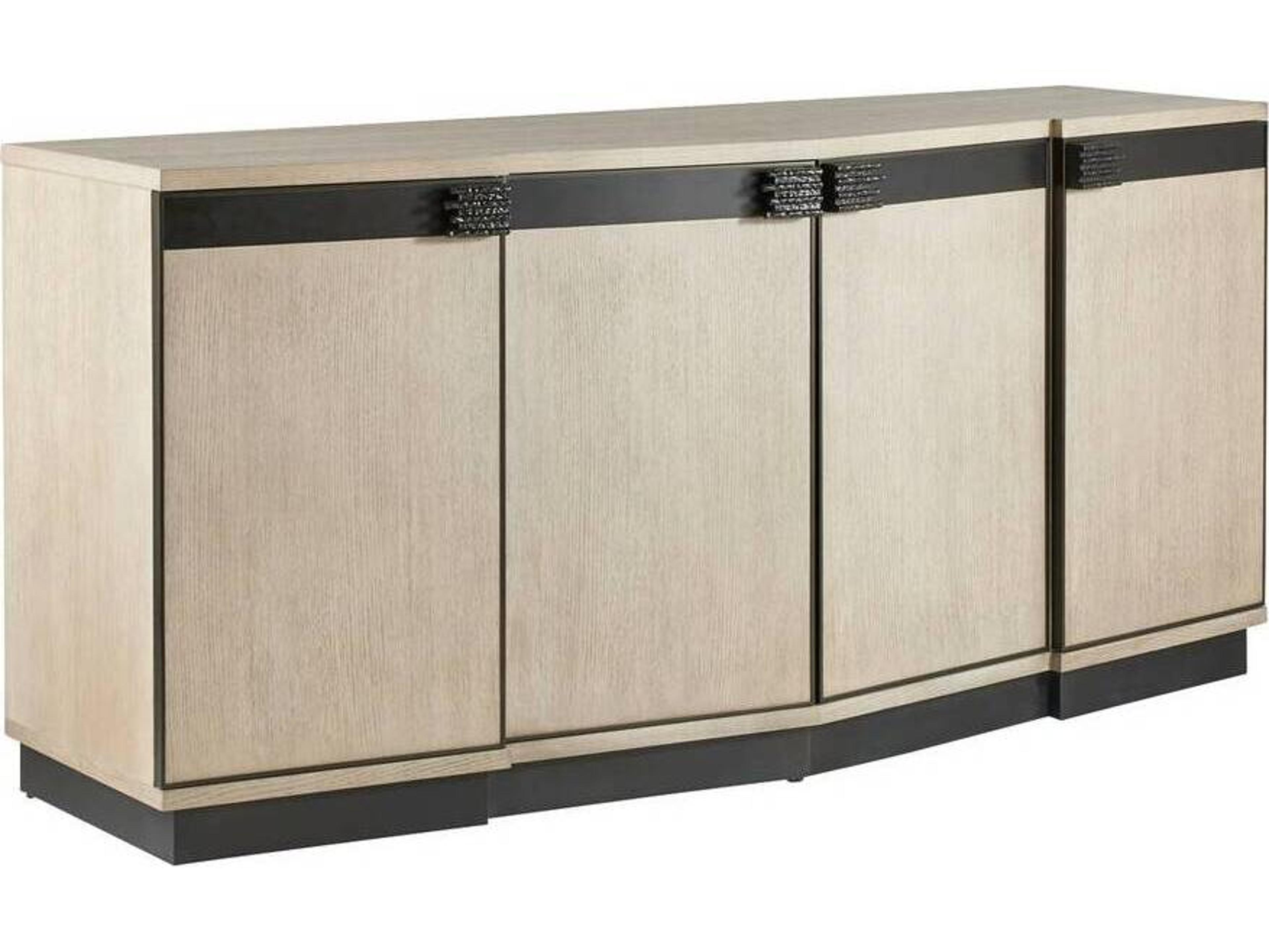 Arteriors Home 72" Oak Wood Smoke Bronze Cyrus Sideboard