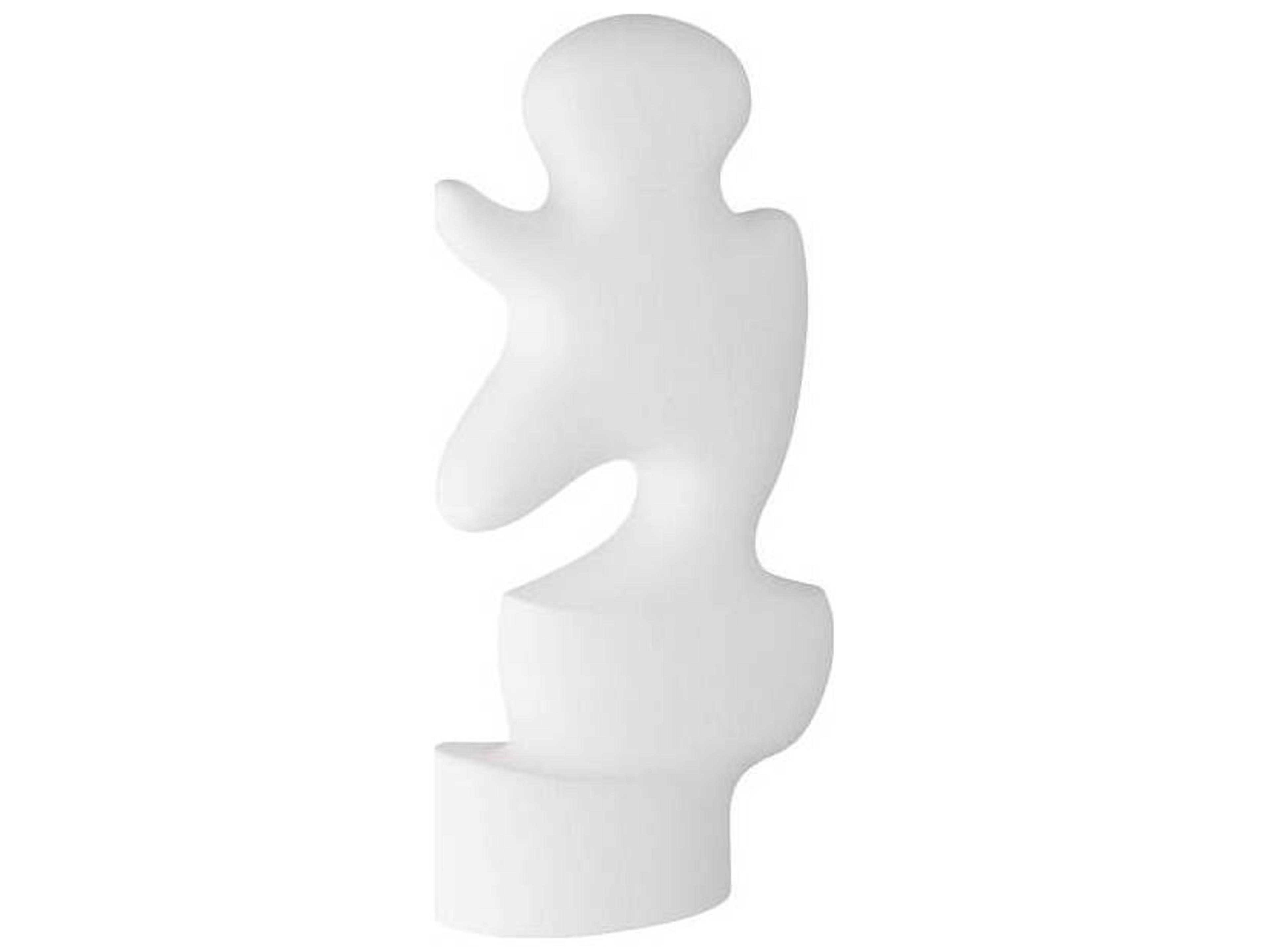 Arteriors Home Matte White Plaster Sculpture