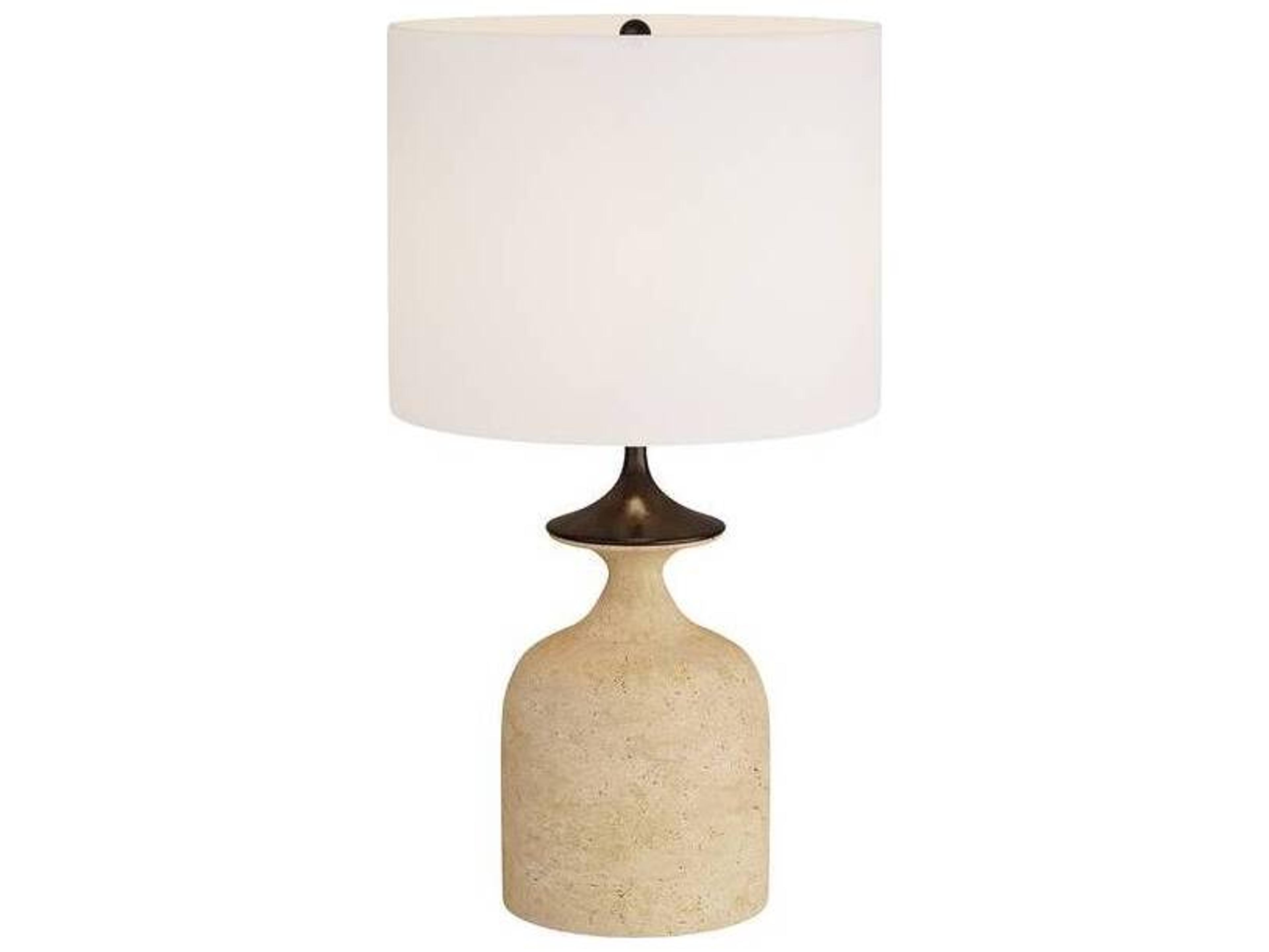Arteriors Home Bridgeport Sand English Bronze Buffet Lamp