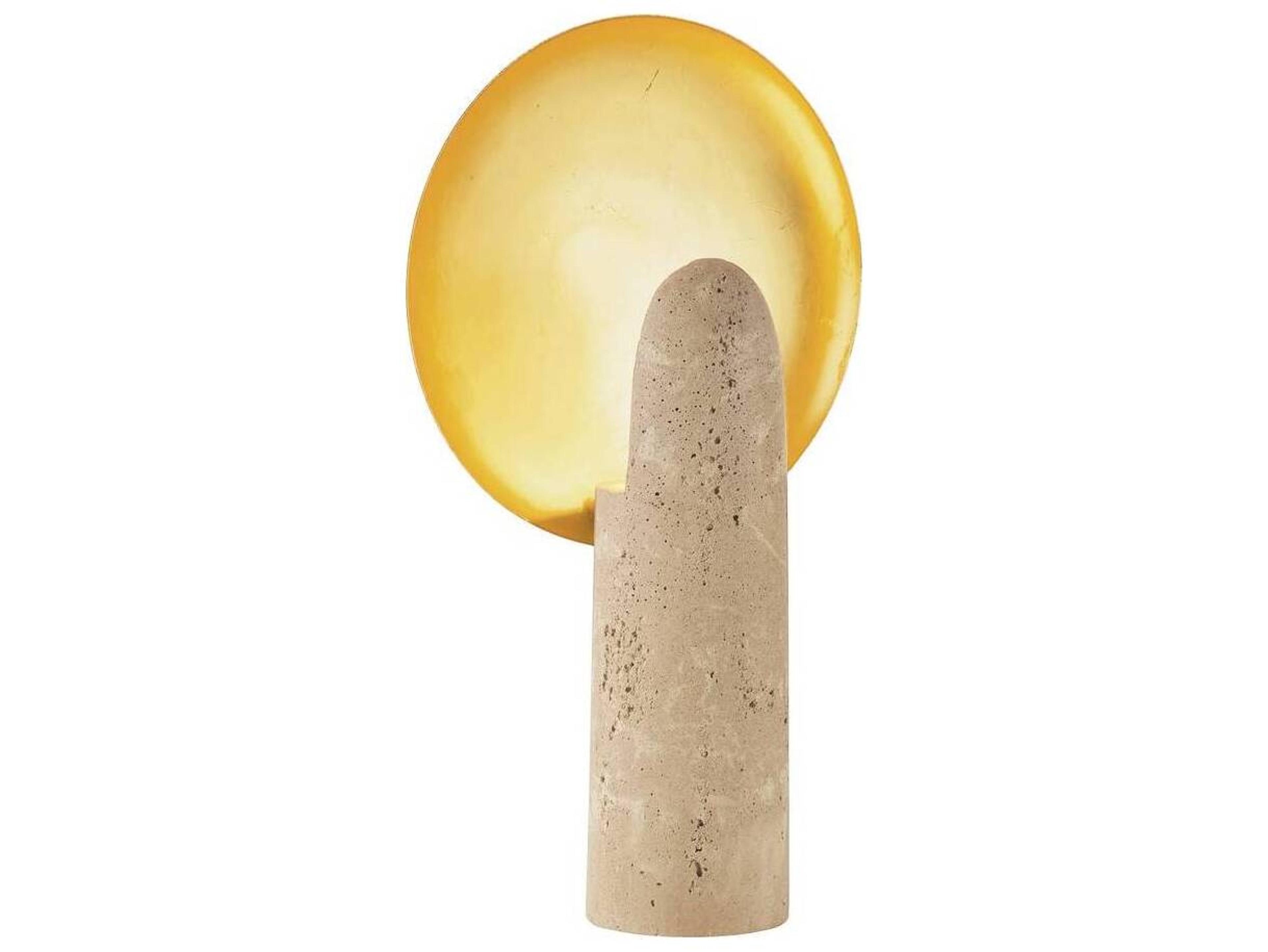 Eclipse Sand Antique Brass Table Lamp