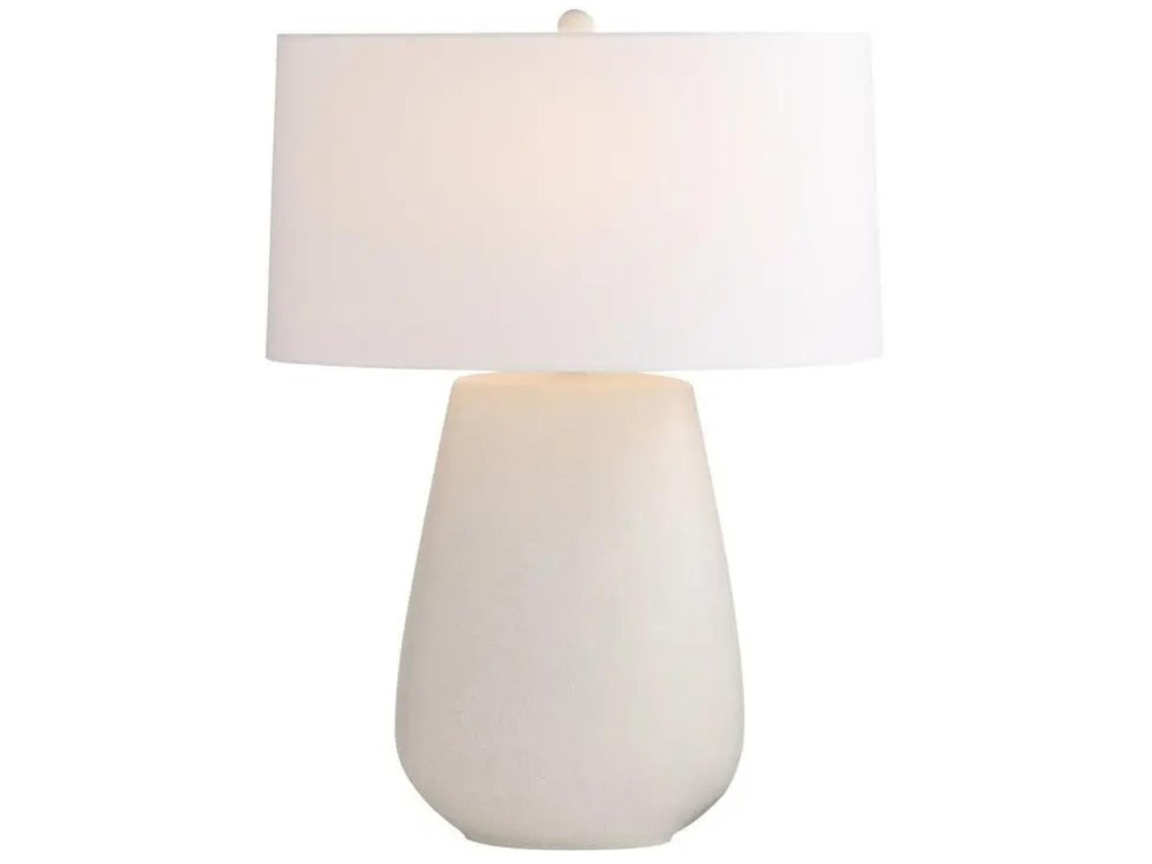 Arteriors Home Deagan White Buffet Lamp