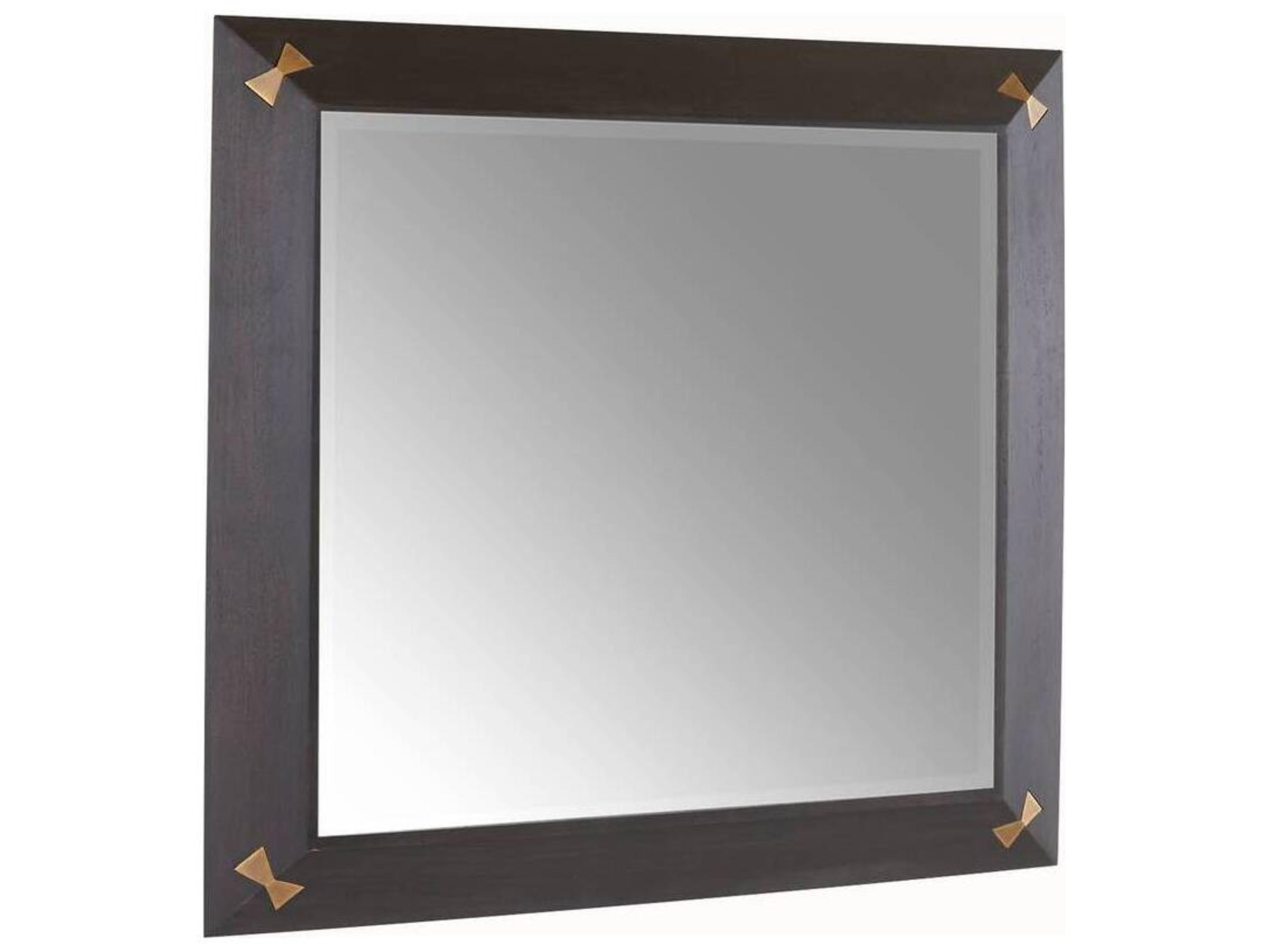 Arteriors Home Sable Antique Brass Wall Mirror Square