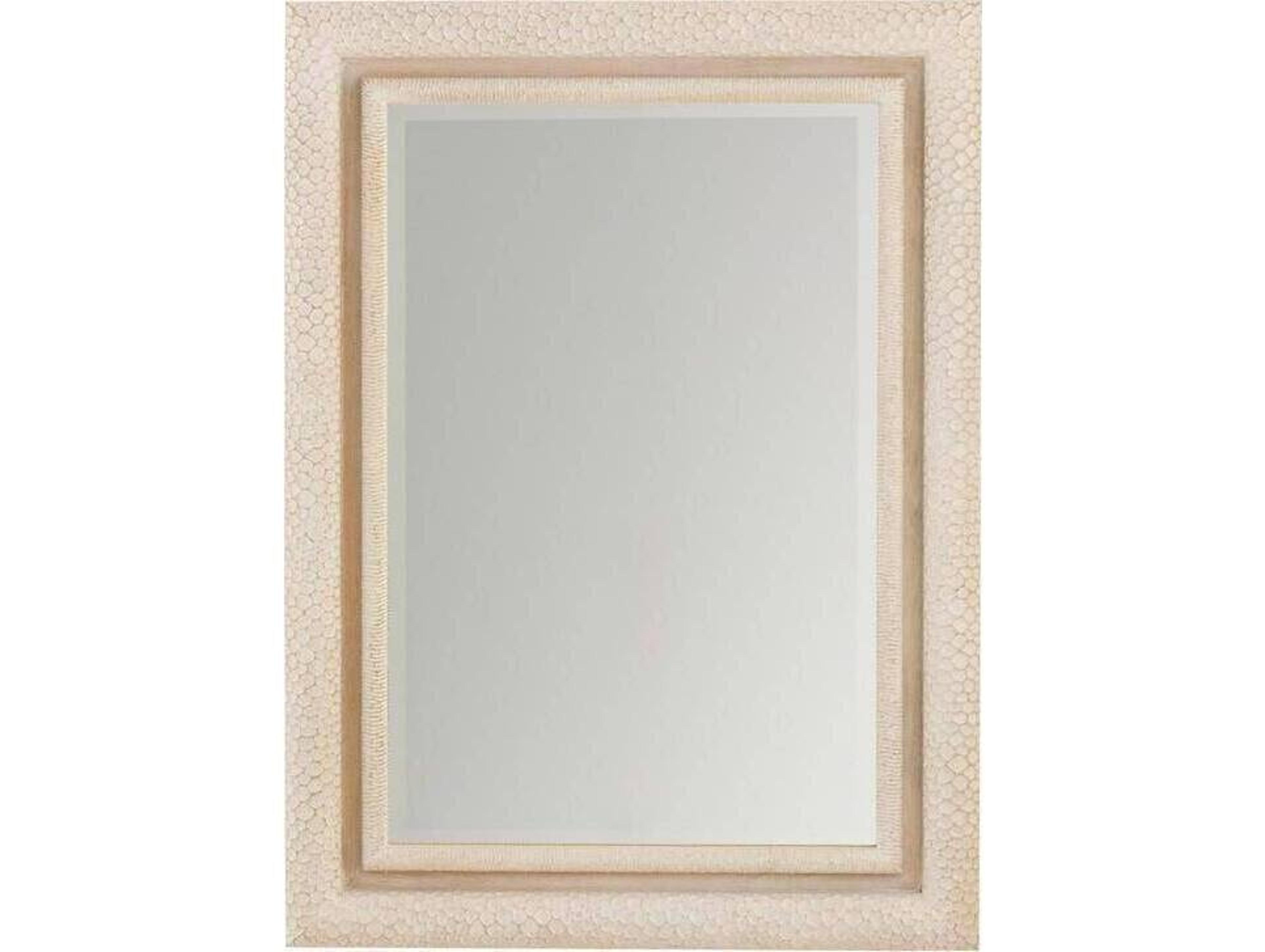 Arteriors Home Indo Whitewash Plain Rectangular Wall Mirror