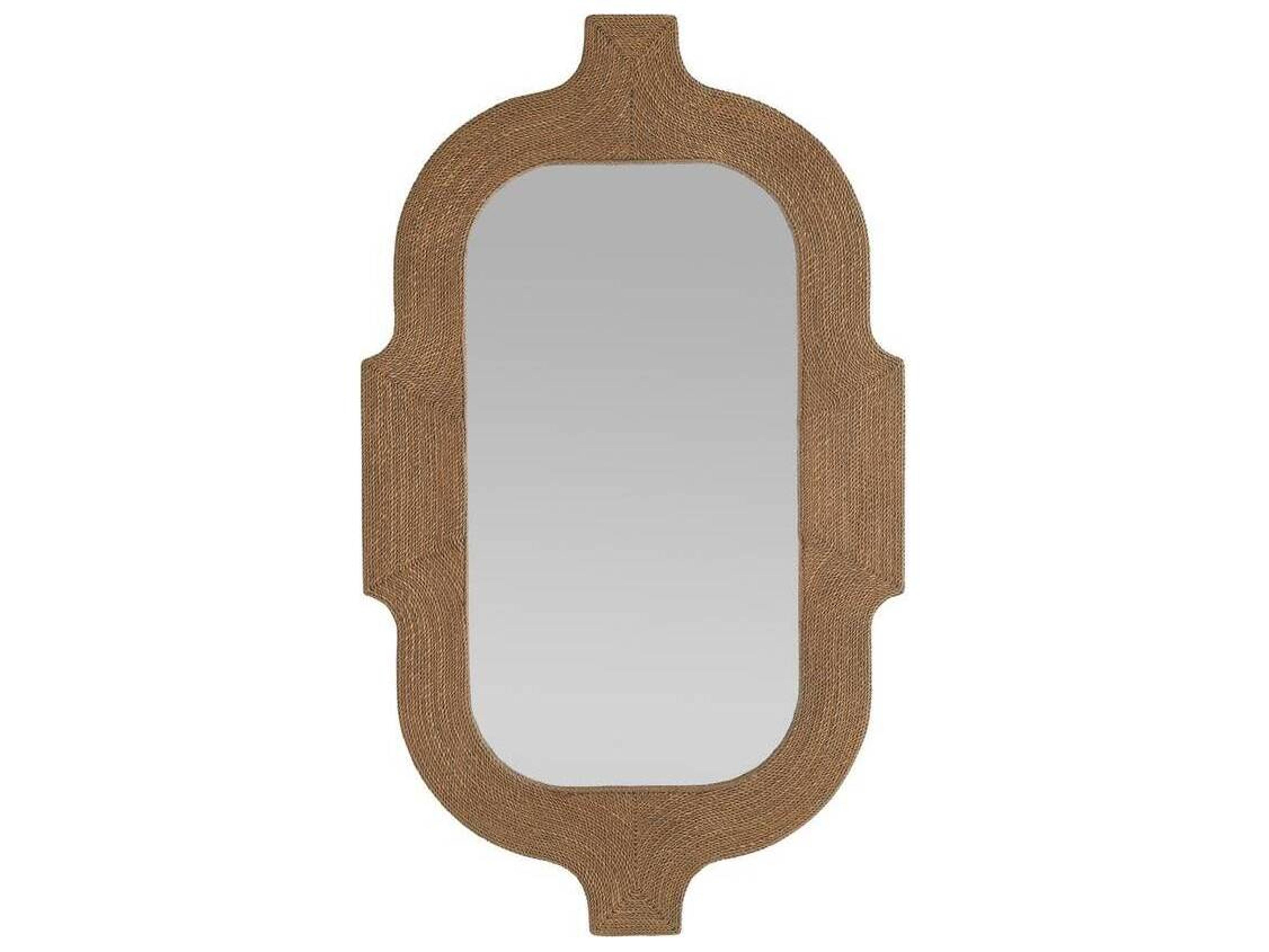 Arteriors Home Tobacco Stained Plain Wall Mirror Rectangular
