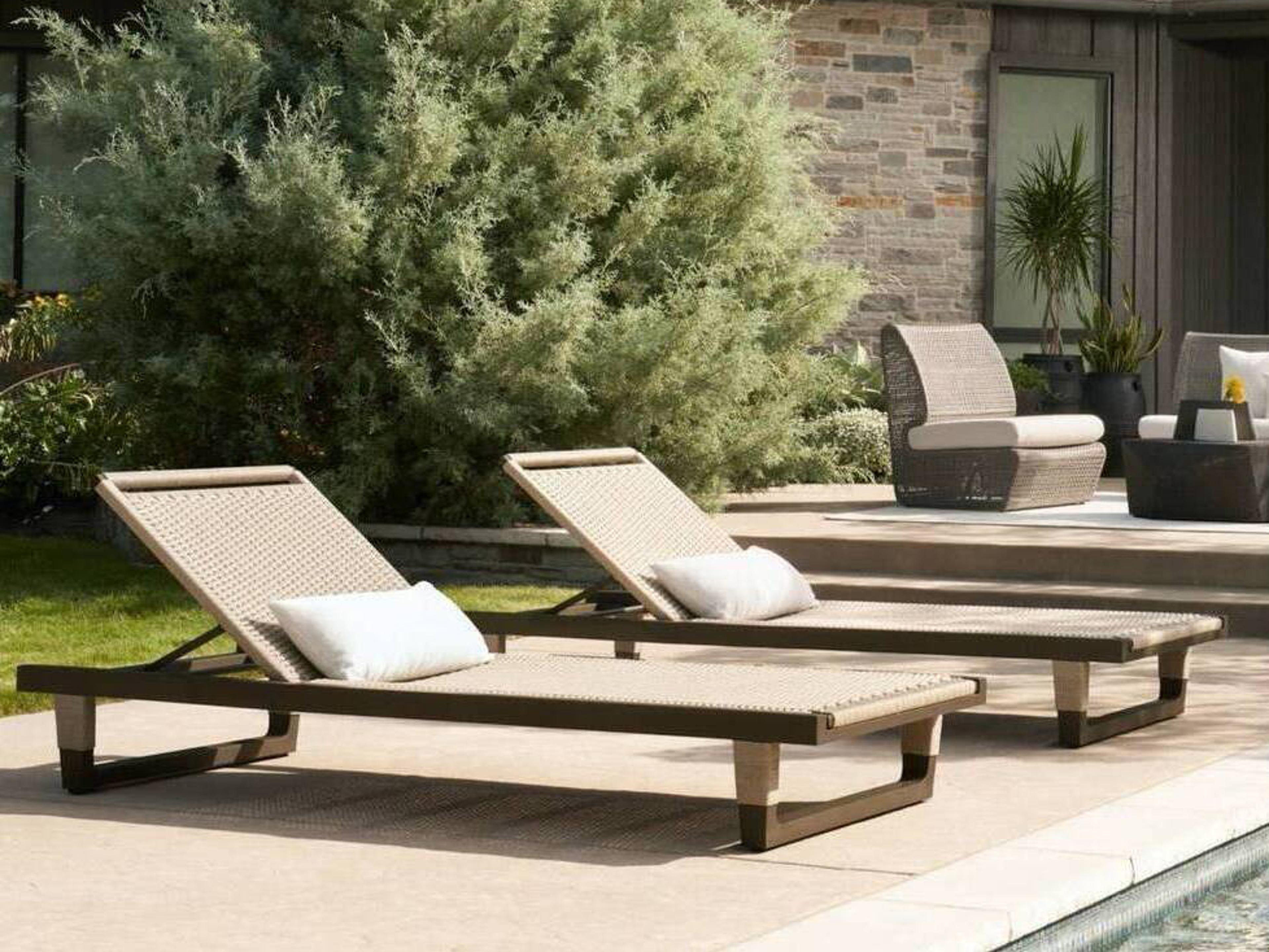 Arteriors Outdoor Daytona Aluminum Rope Lounge Set