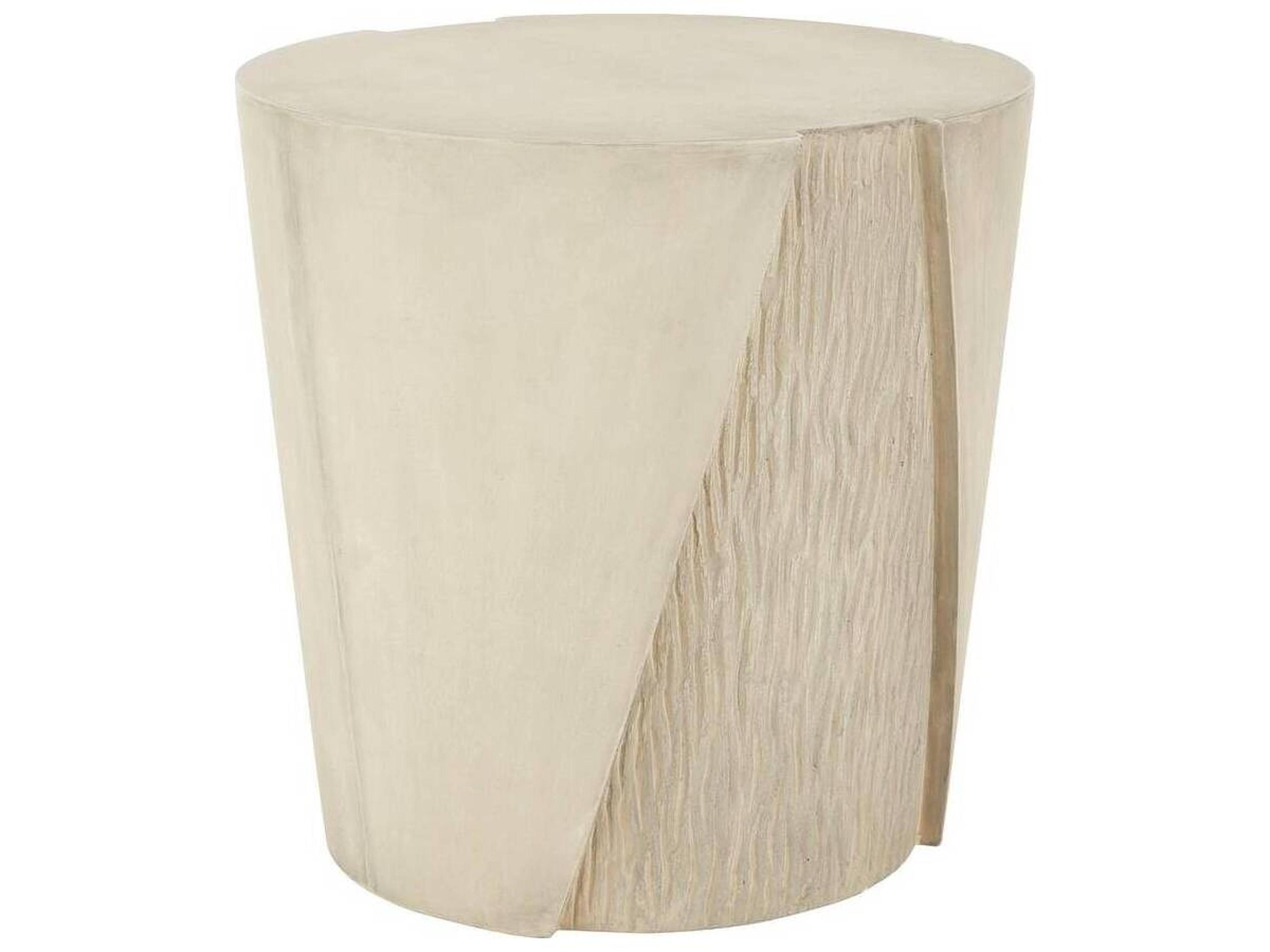 Arteriors Outdoor Creedon Putty Concrete Round End Table