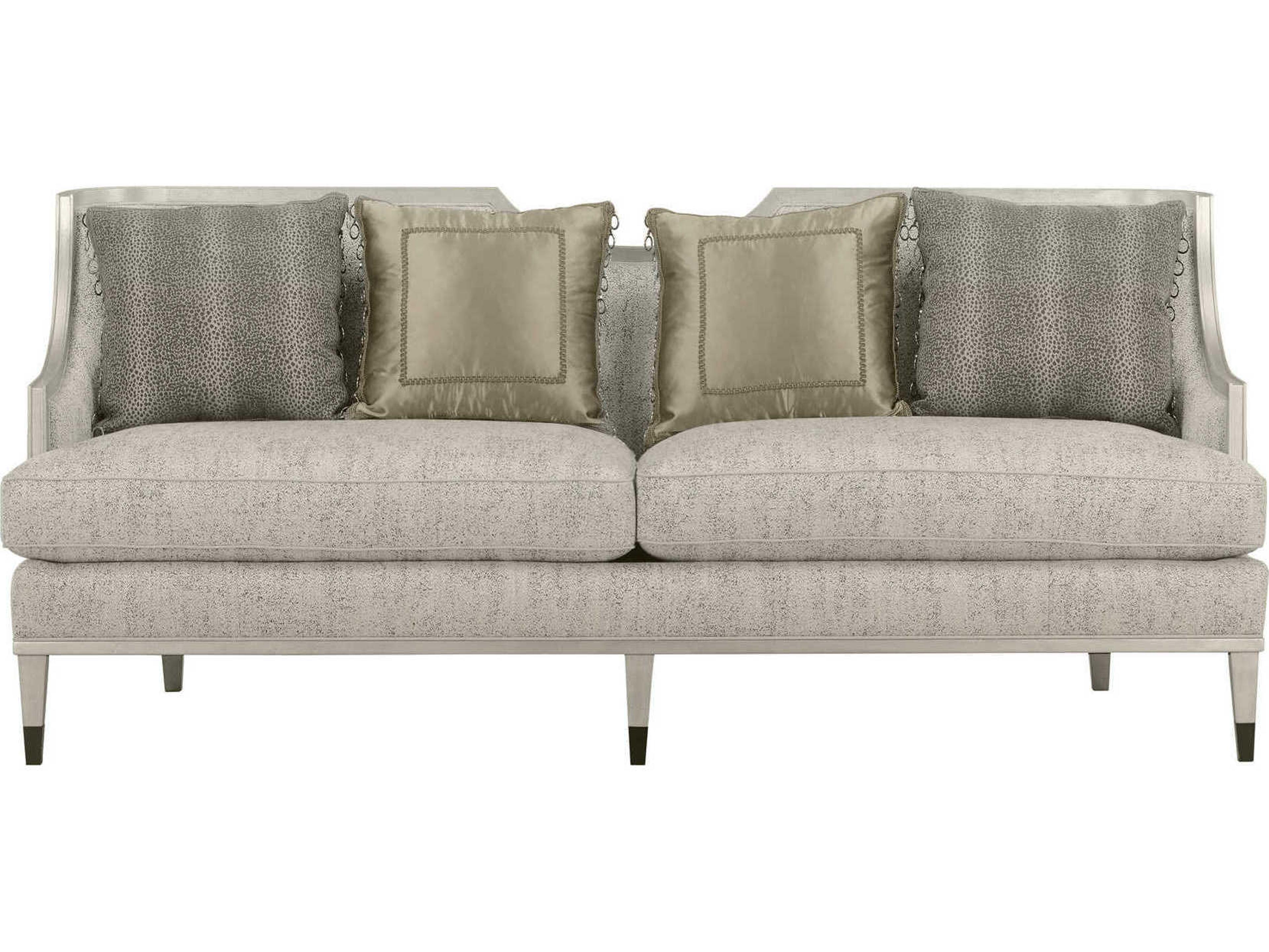 A.R.T. Furniture Harper Bezel Silver Upholstered Sofa