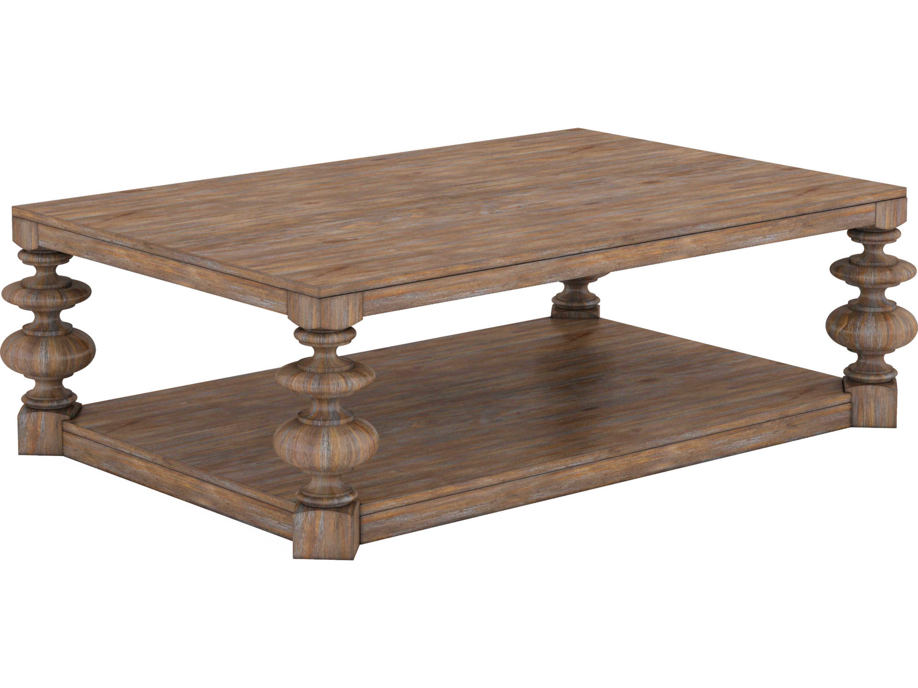 A.R.T. Furniture Architrave Rectangular Wood Almond Coffee Table