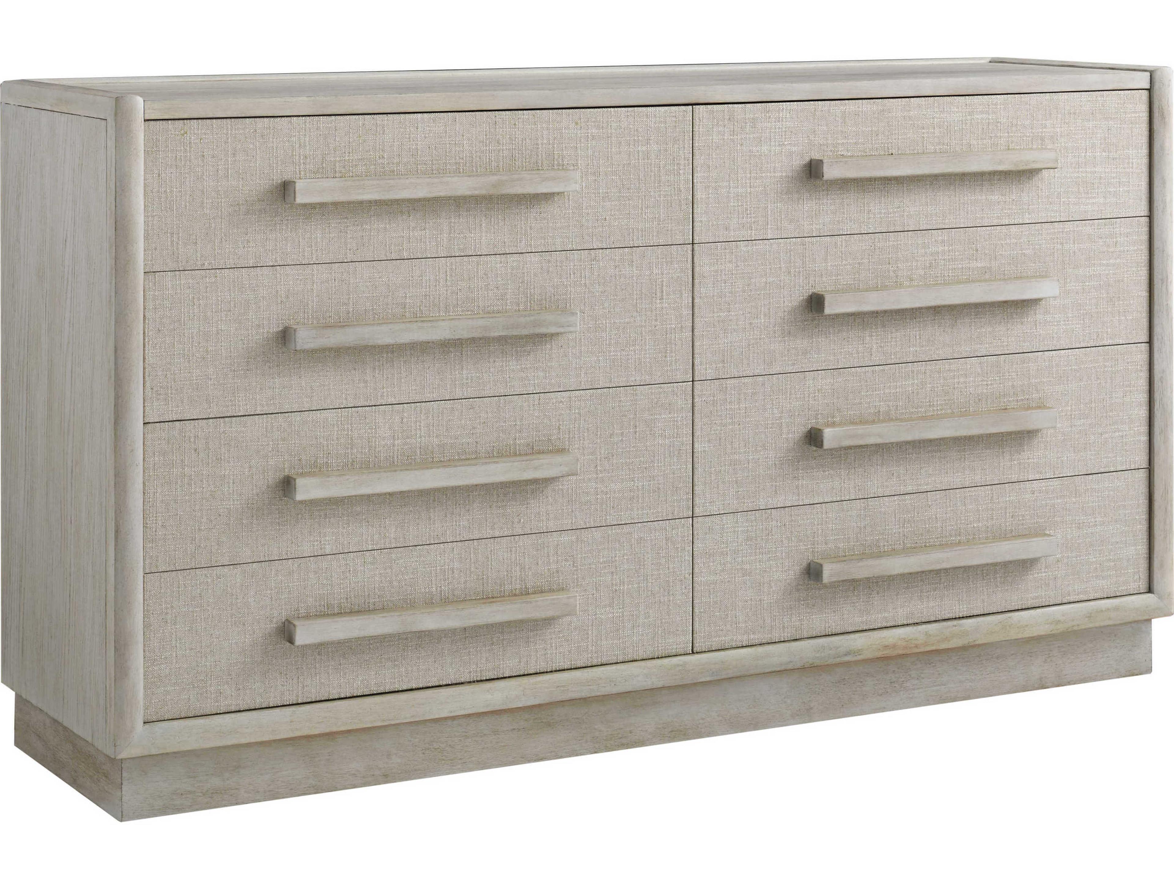 A.R.T. Furniture Cotiere 8-Drawers Beige Oak Wood Double Dresser
