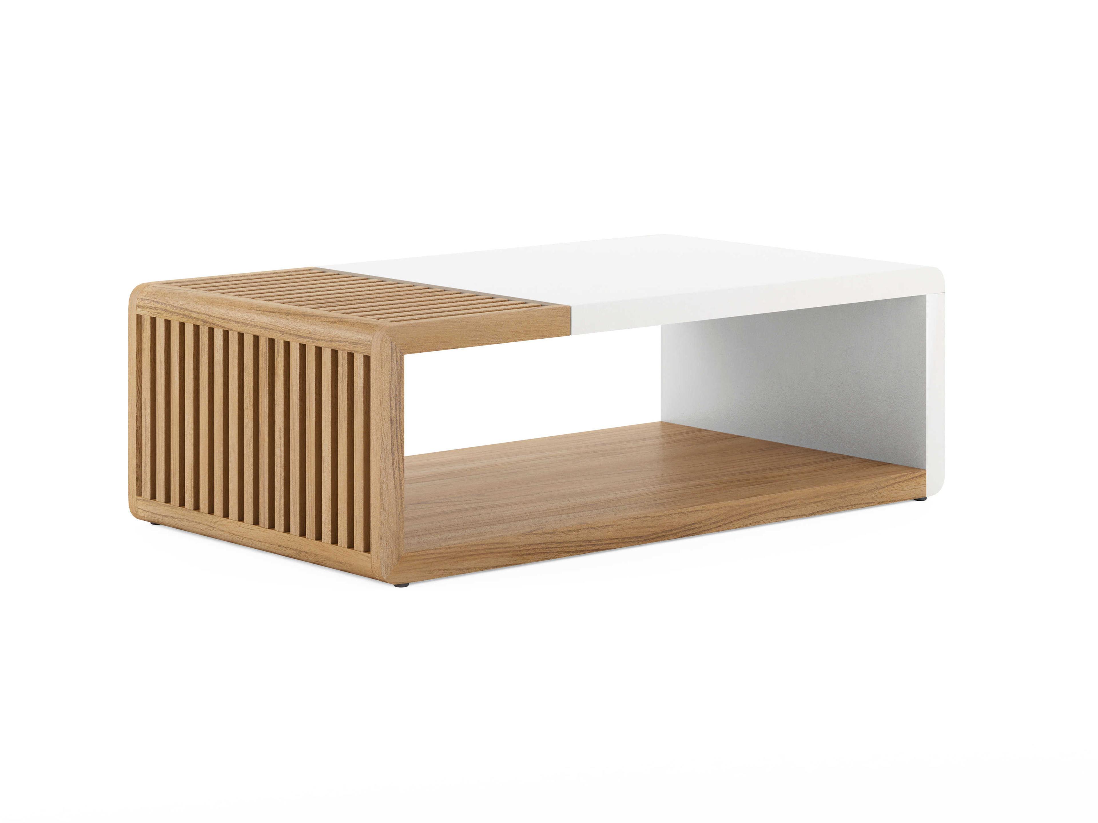 A.R.T. Furniture Portico Rectangular Wood Sienna Cocktail Table